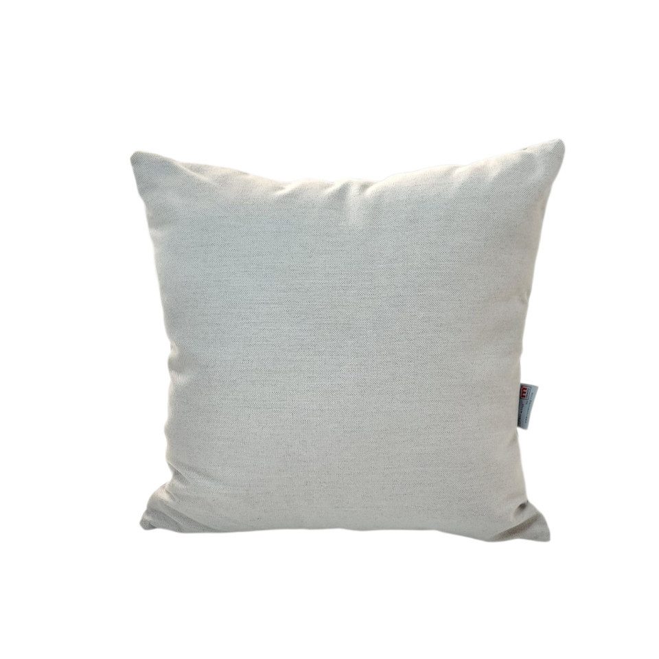 Rübeling Dekokissen mit Füllung in verschiedenen Größen, Sunbrella Natte Graumel Chalk