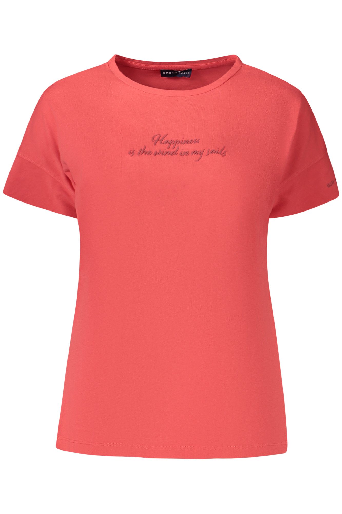 North Sails T-Shirt Stylisches Damen T-Shirt Rot - Nachhaltig & mit