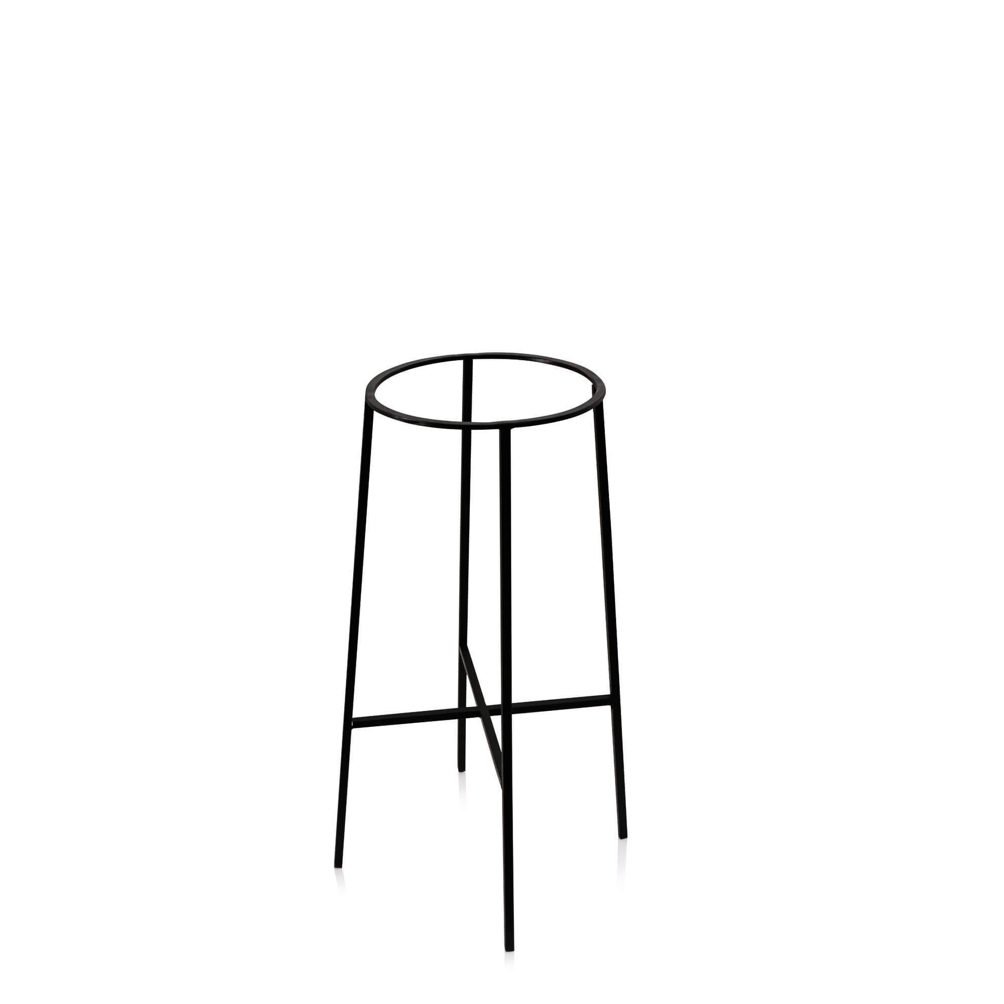 beske Outdoorkerze Pulverbeschichteter Ständer für 'Savo' (25 x 10 cm) (1-tlg), Betonfeuerständer - passgenau für das Wunschmodell
