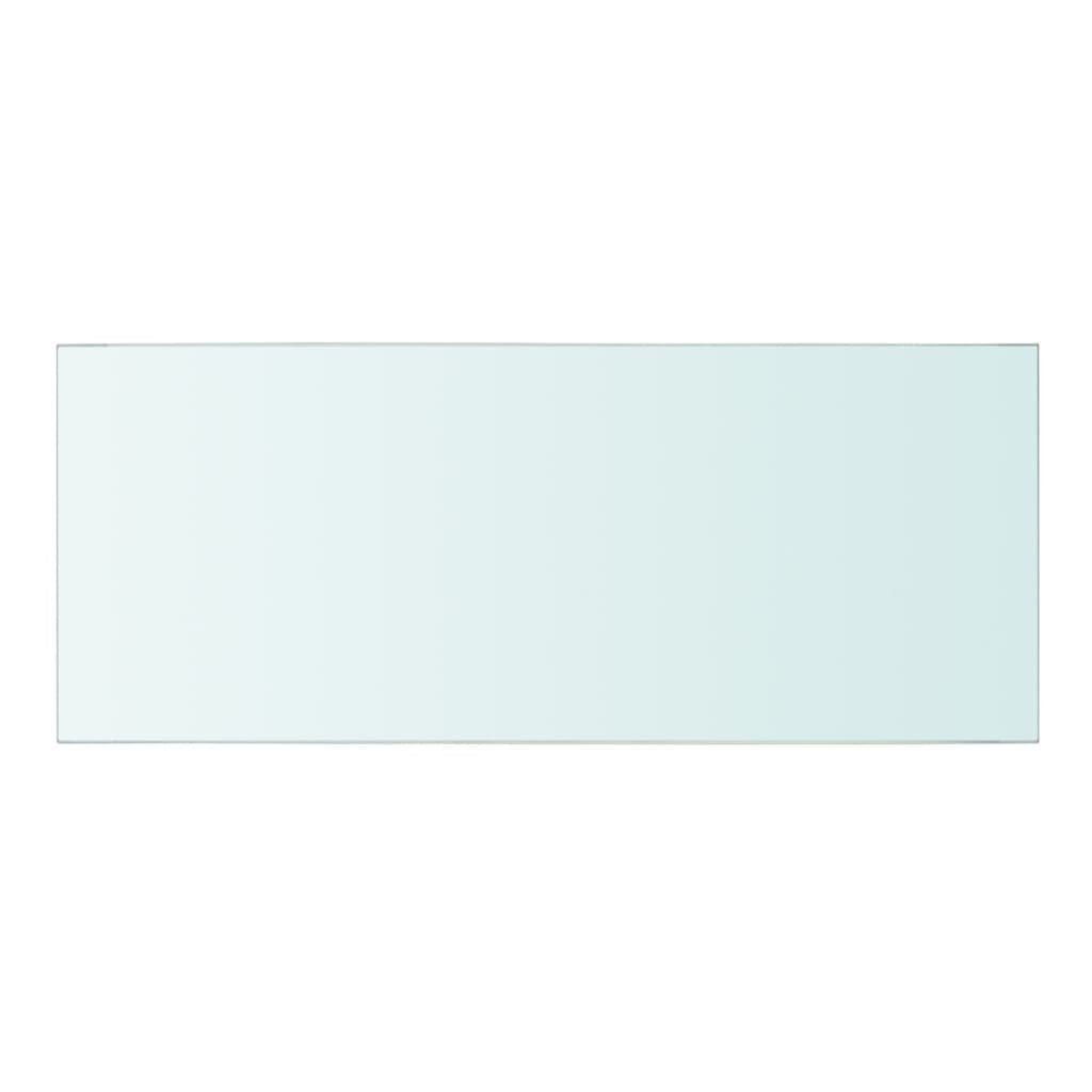 20 Stk. cm Glas Regalböden Transparent 50 furnicato 2 x Wandregal