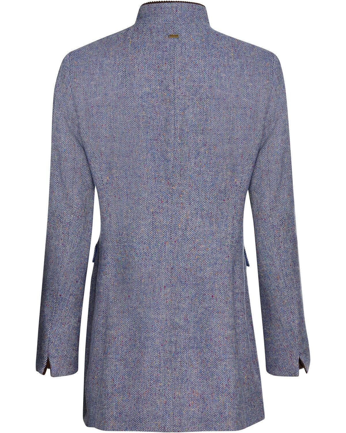 Reitmayer Trachtenjacke Tweed-Gehrock mit Samtdetails