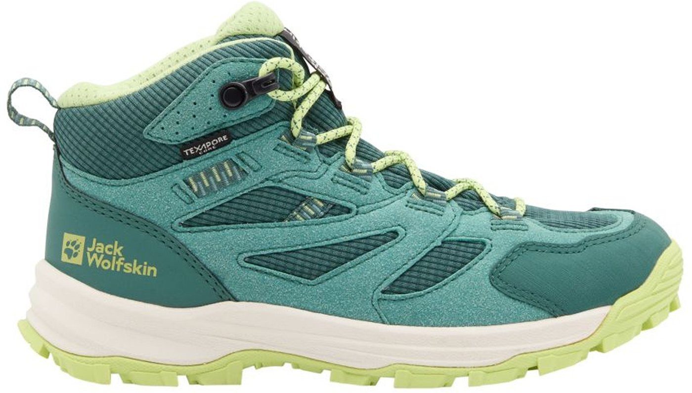 Jack Wolfskin VOJO TOUR TEXAPORE MID K JADE GREEN Trekkingschuh