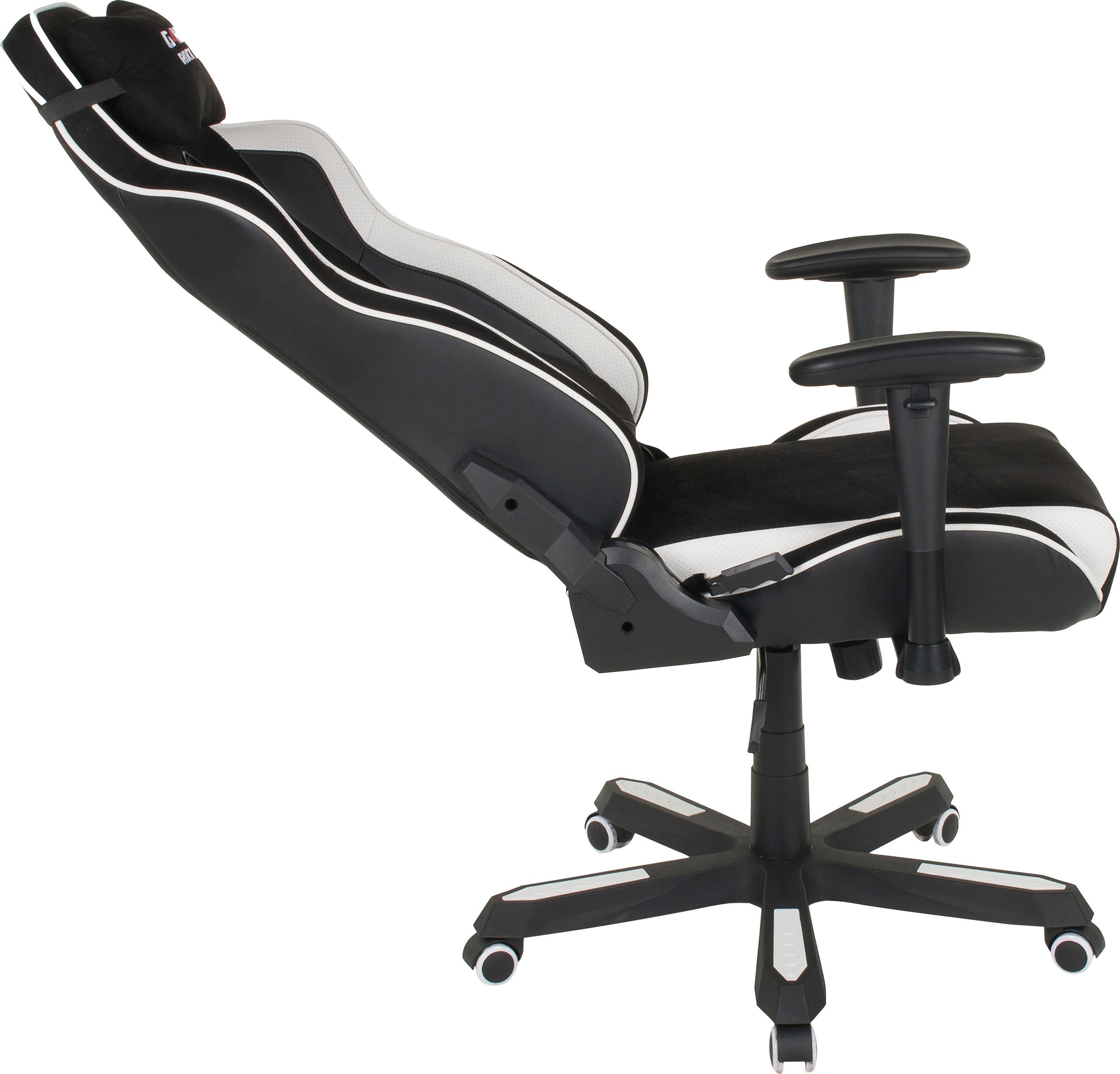 L Gaming-Stuhl Rocker schwarz/weiß G-30 Collection Duo Game