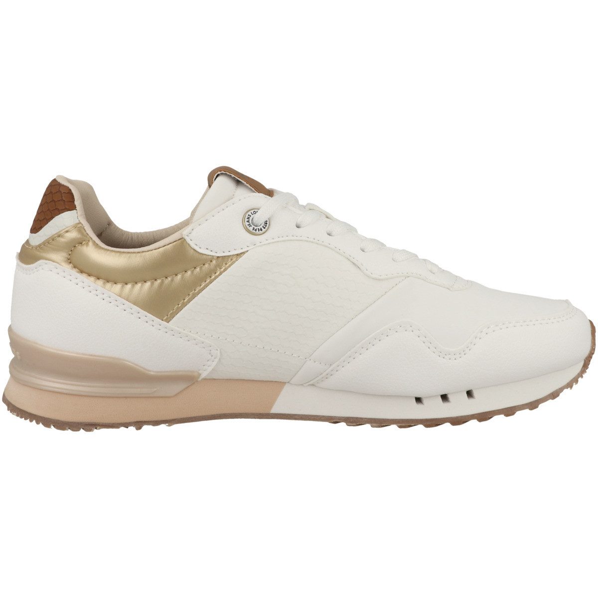Pepe Jeans London Snake Damen Sneaker Turnschuhe, Sportschuhe, Freizeitschuhe, Halbschuhe, Schnürschuhe