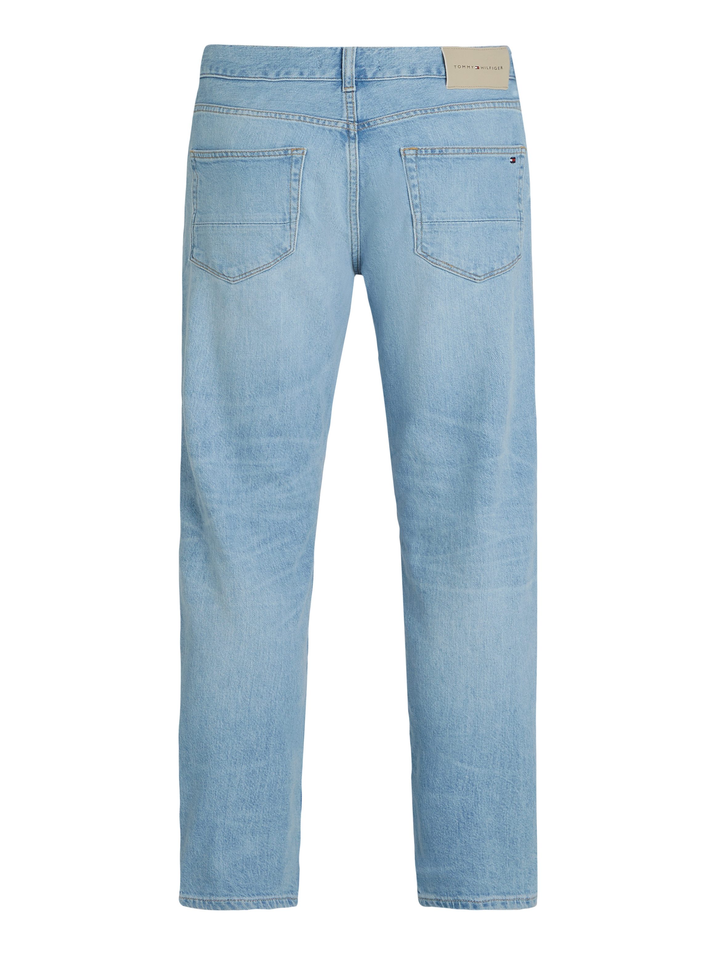 Tommy Hilfiger Straight-Jeans STRAIGHT DENTON in hellblauer Waschung – Bild 5 von 5