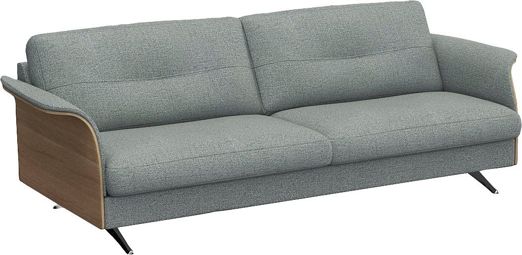 FLEXLUX 3-Sitzer Glow, super bequem durch hochwertigem Sitzaufbau mit Federkern, Modernes skandinavisches Design