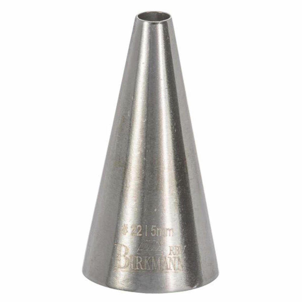 Birkmann Spritztüllen Lochtülle #22, Ø 0.5 cm, Edelstahl