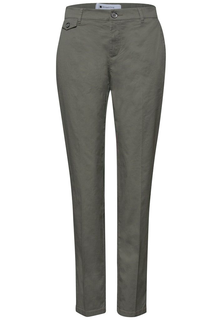 3/4-Hose STREET ONE / Da.Casual-Hose / QR Chino peach Twill Co/Ea