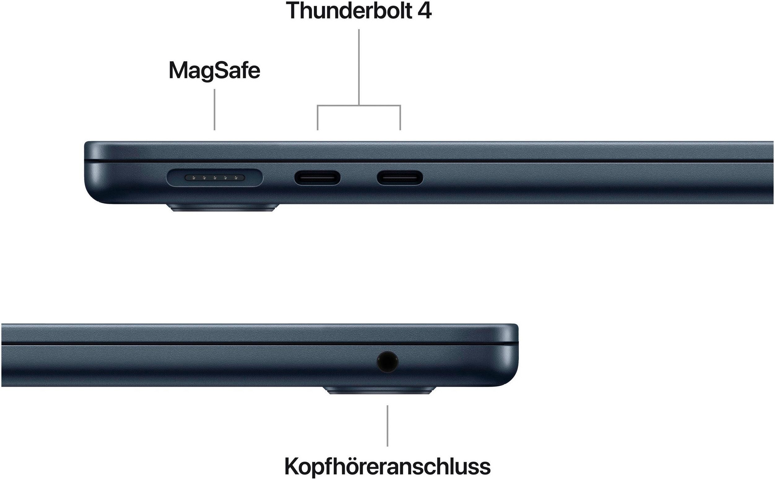 Apple MacBook Air 13" CTO Notebook (34,46 cm/13,6 Zoll, Apple M4 M4, 10-Core GPU, 1000 GB SSD)