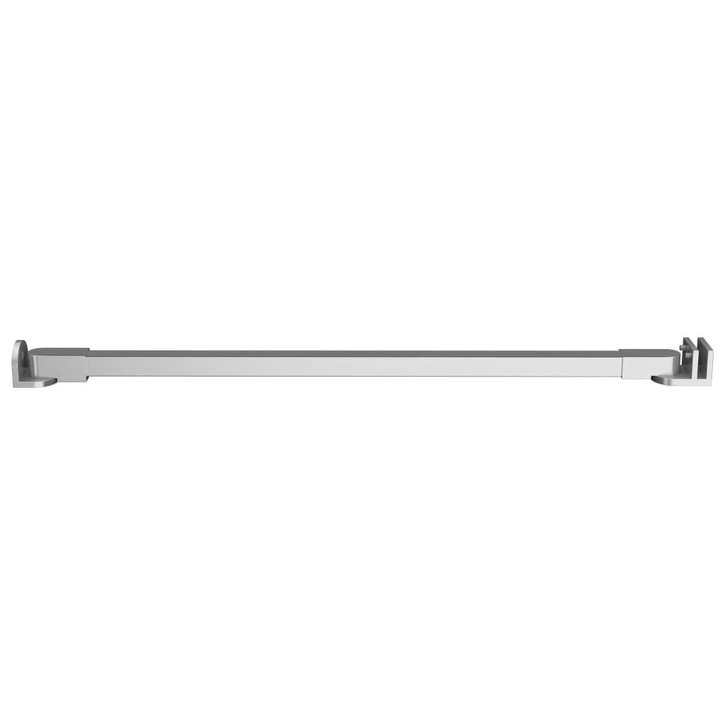vidaXL Duschwand 475 cm Duschwand-Stabilisierungsstange Edelstahl 47,5 cm