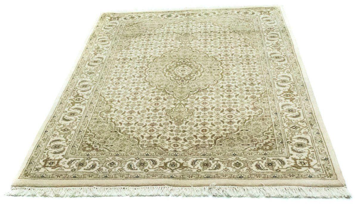 Wollteppich Bidjar Medaillon Beige 182 x 121 cm, morgenland, rechteckig, Höhe: 15 mm, Handgeknüpft