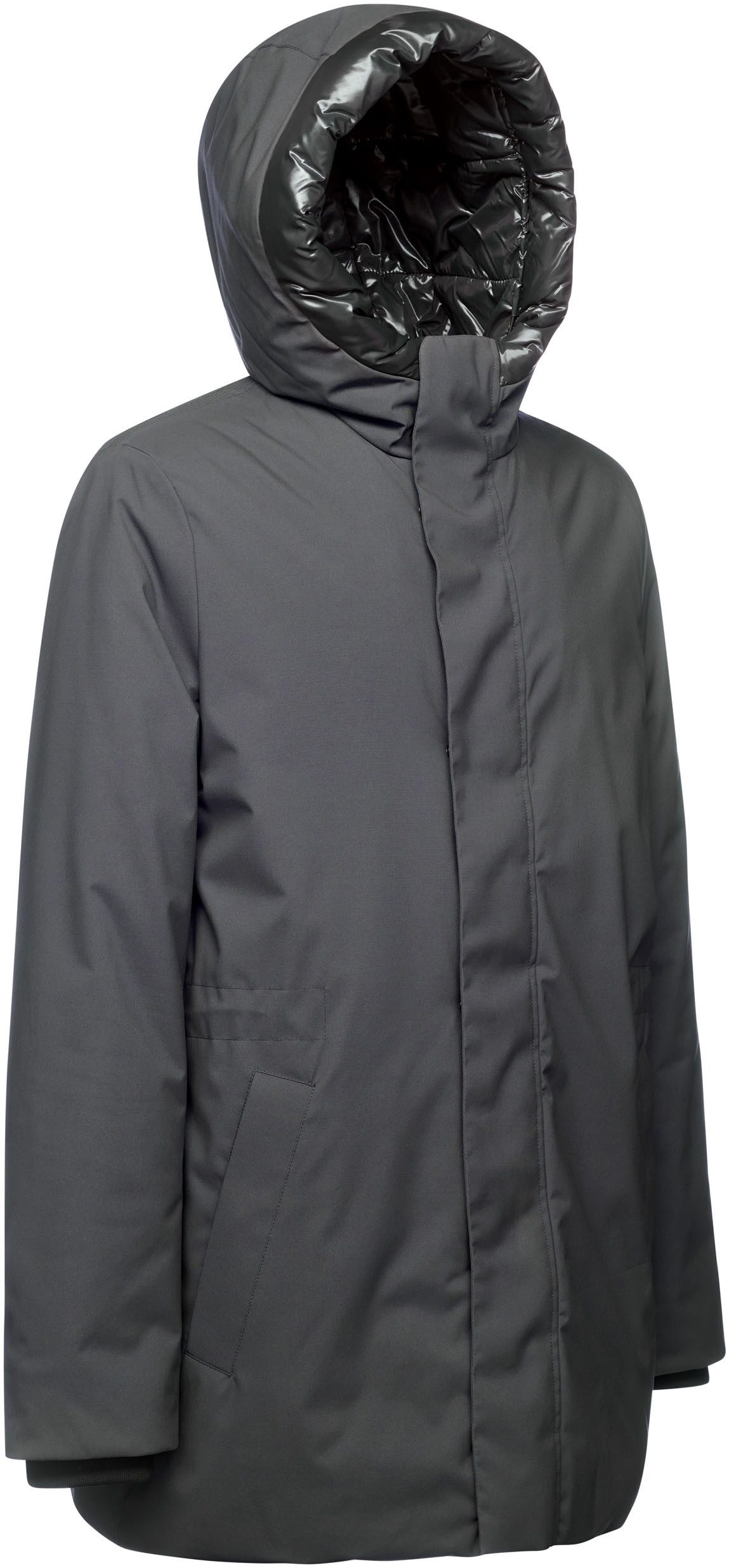 Geox Langjacke SPHERICA mit verdecktem Reißverschluss & Druckern, Leistenta günstig online kaufen