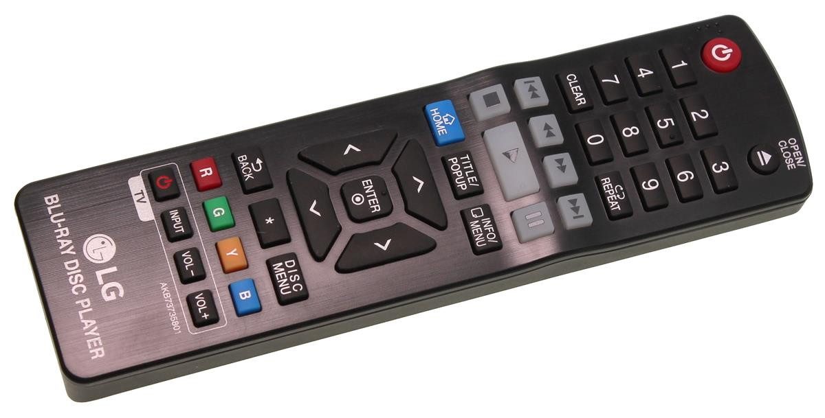 LG AKB73735801 Fernbedienung u,a. für UBK90 UHD-Blu-ray-Player Fernbedienung