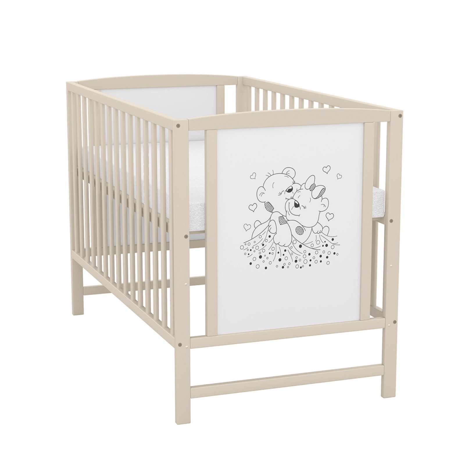 Babybett Mia mit Matratze