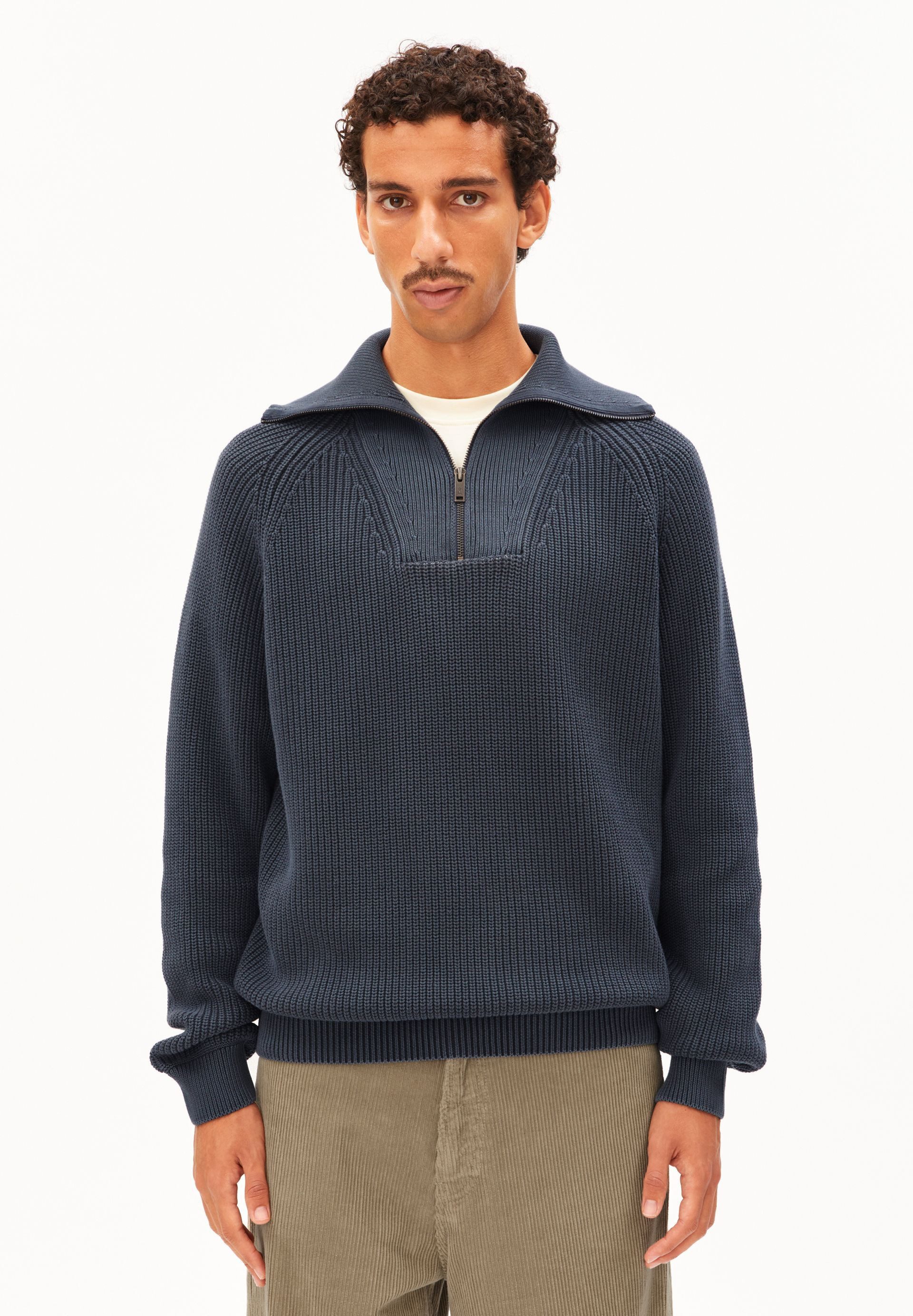 Armedangels Strickpullover PIGMENT DYE Strickpullover aus 100% Bio-Baumwolle Regular Fit