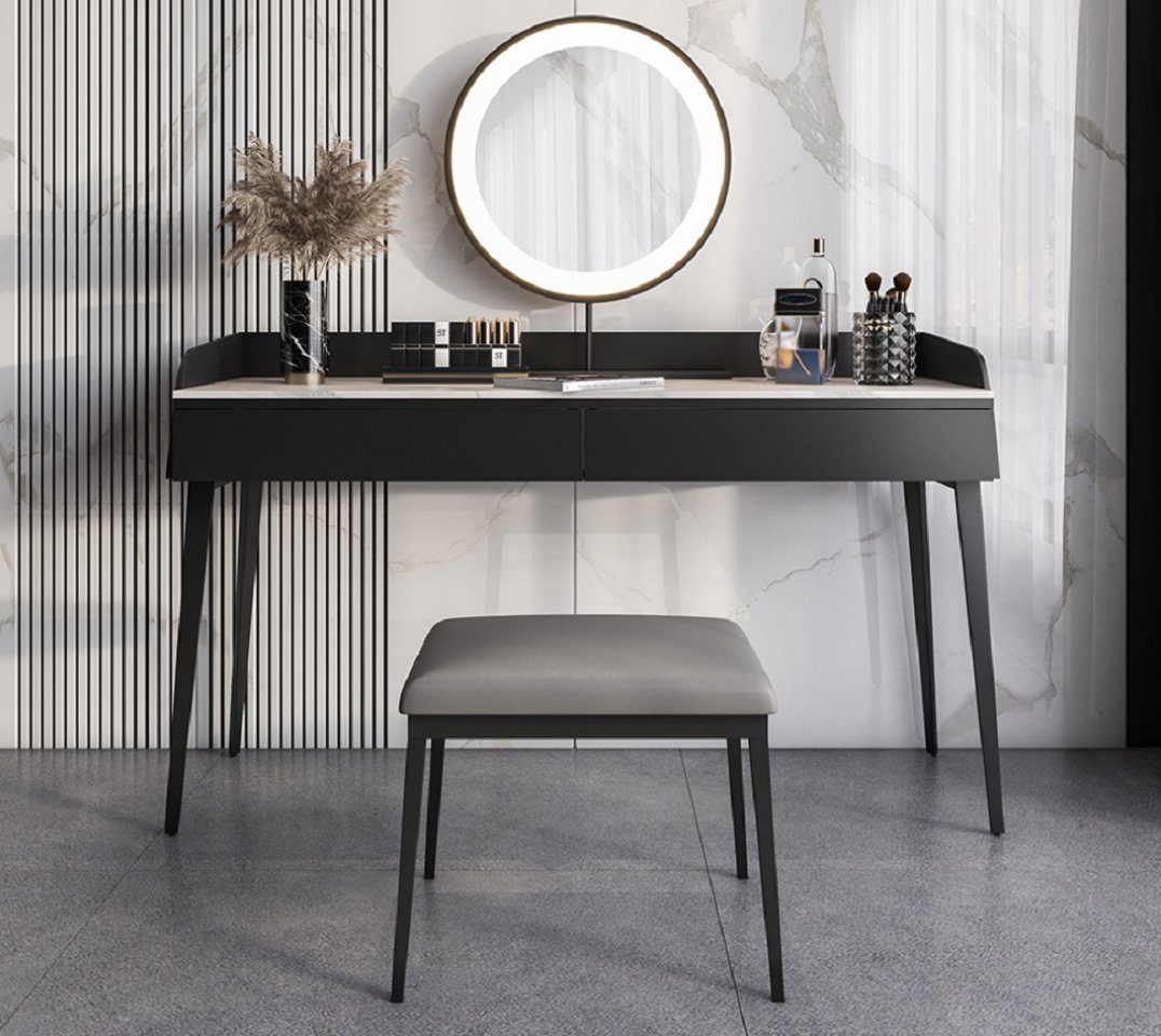 JVmoebel Schminktisch Moderner Schwarzer Schminktisch Holzkommode Designer Neu (1-St., Nur Schminktisch), Made in Europa