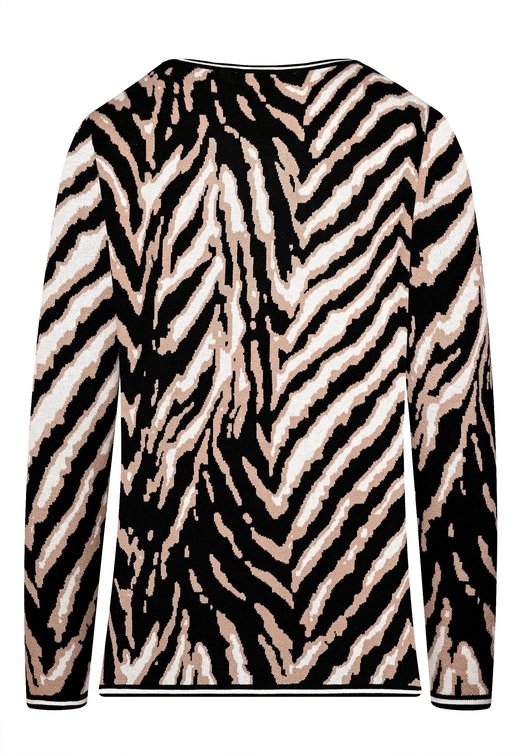 (1-tlg) Pullover - Strickpullover BICALLA 20/black-white Leo