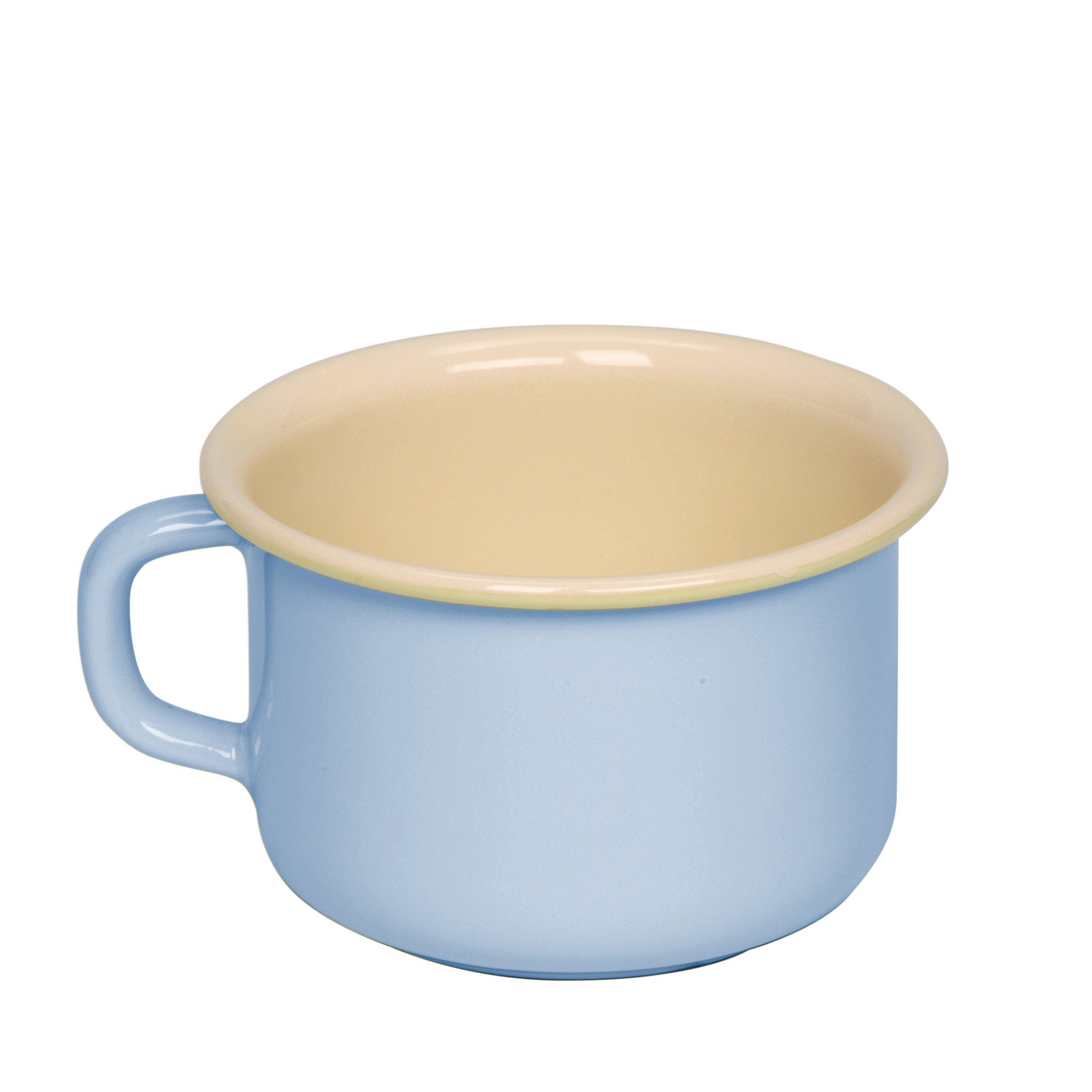 Riess Dekoschale Kaffeeschale Classic Color (1 St), Empfohlen bei Nickelallergie blau