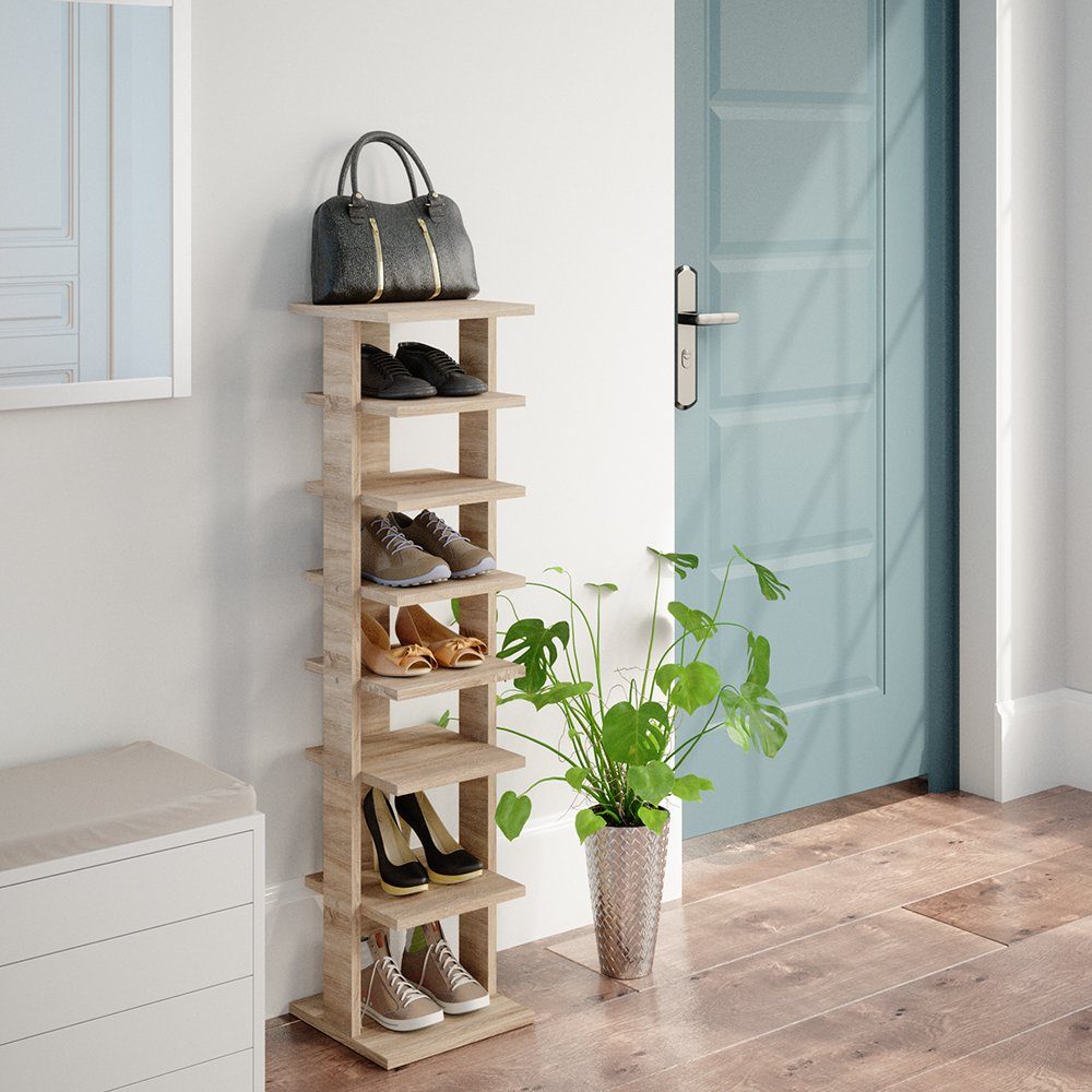 Vicco Schuhregal Sara, Sonoma, 26.7 x 110 cm, 1-tlg.