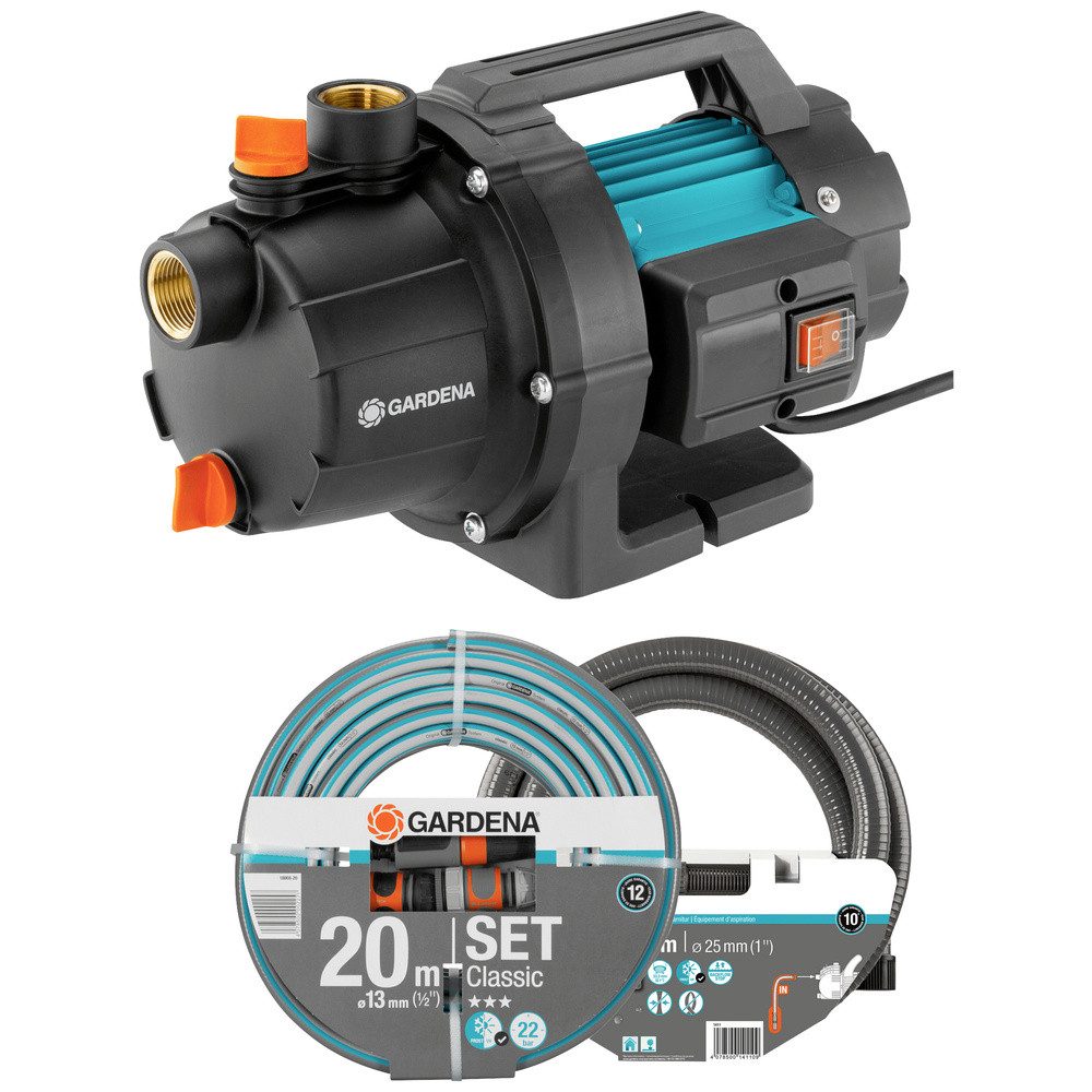 GARDENA Gartenpumpe GARDENA 3000/4 Basic Set günstig online kaufen