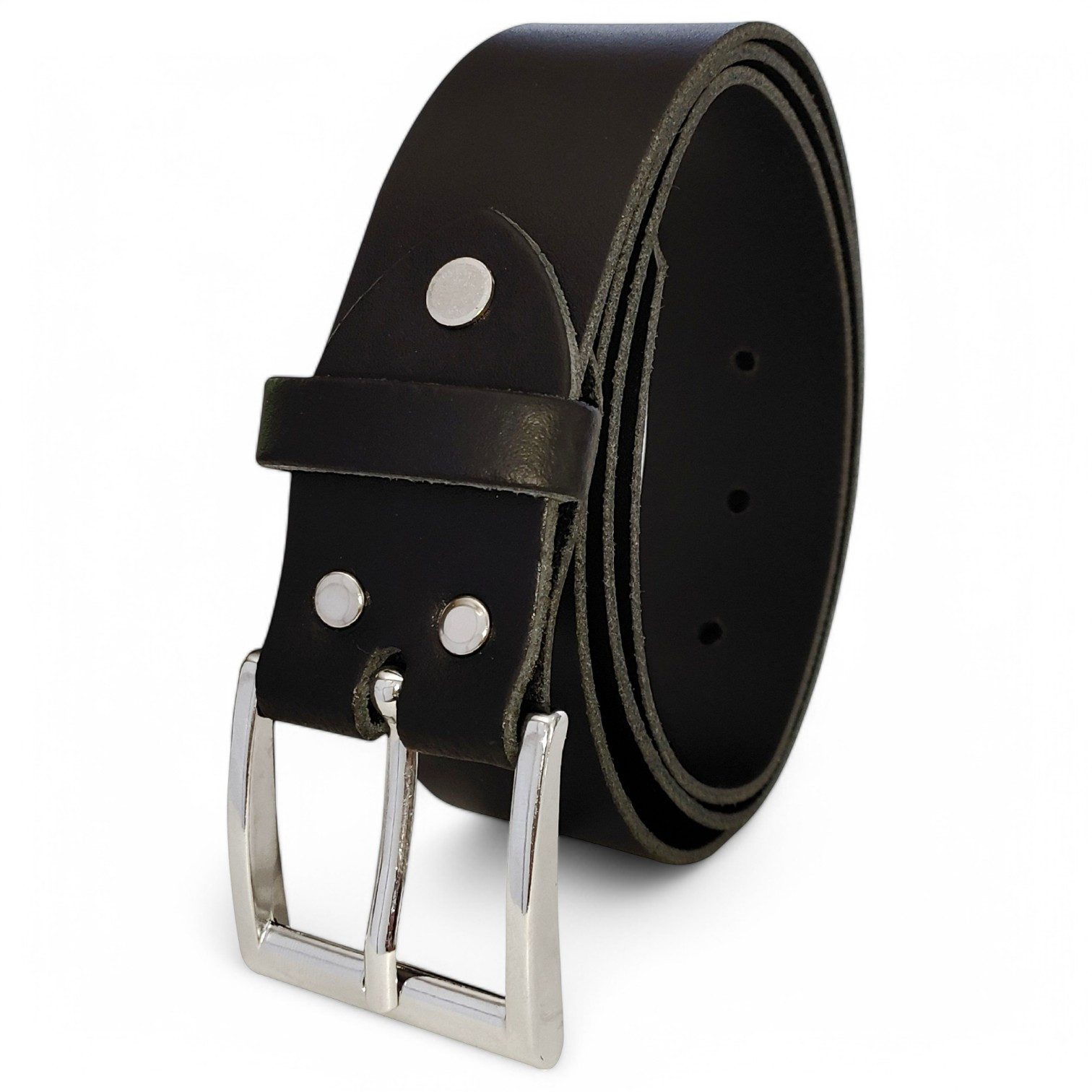 FRONHOFER Ledergürtel 18581 (1-St) 4 cm breiter Herrengürtel aus 100% Monta günstig online kaufen