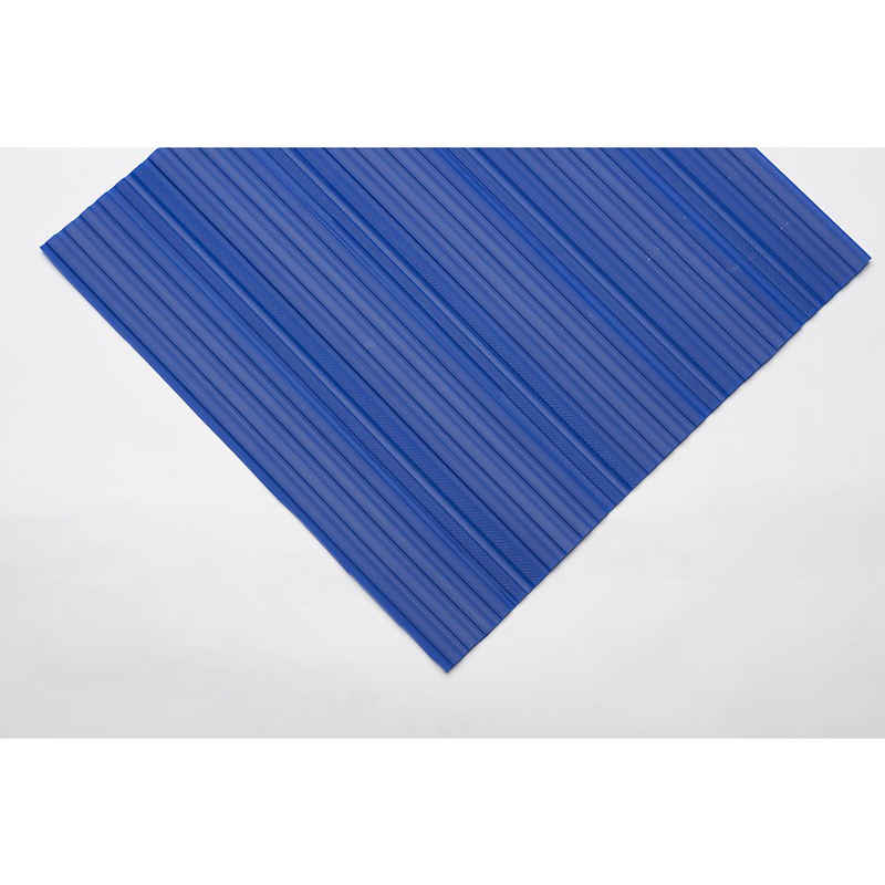 kaiserkraft Bodenschutzmatte, Länge: 10 m x Breite: 600 mm x Höhe: 5 mm blau