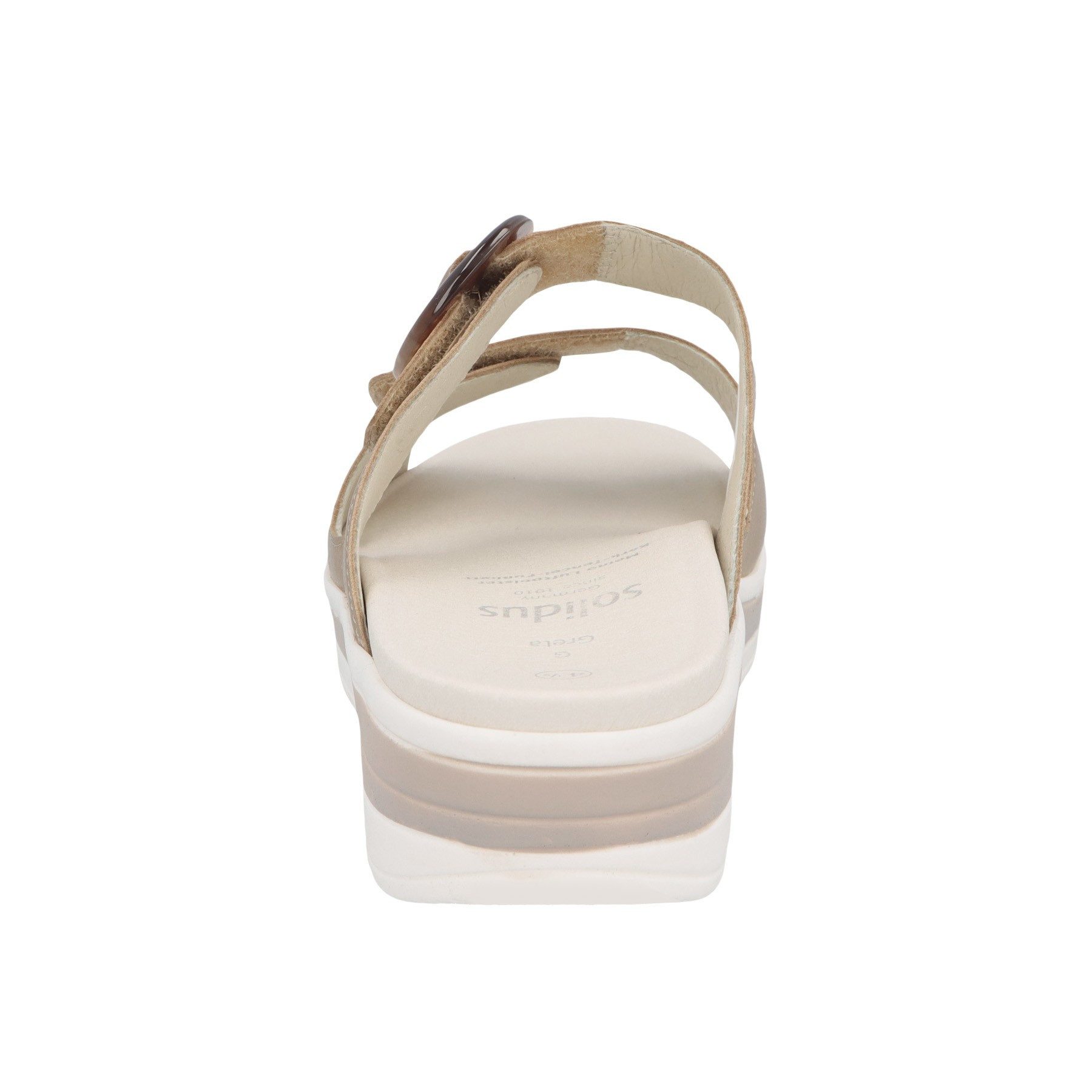 SOLIDUS Solidus Erwachsene Solidus Greta Pantolette Leder Pantolette