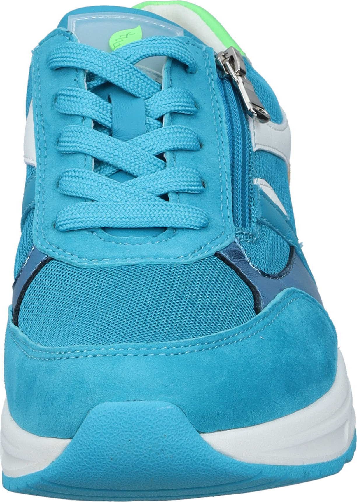 Waldläufer Schnürer Schnürschuh aus Nubuk/Leder