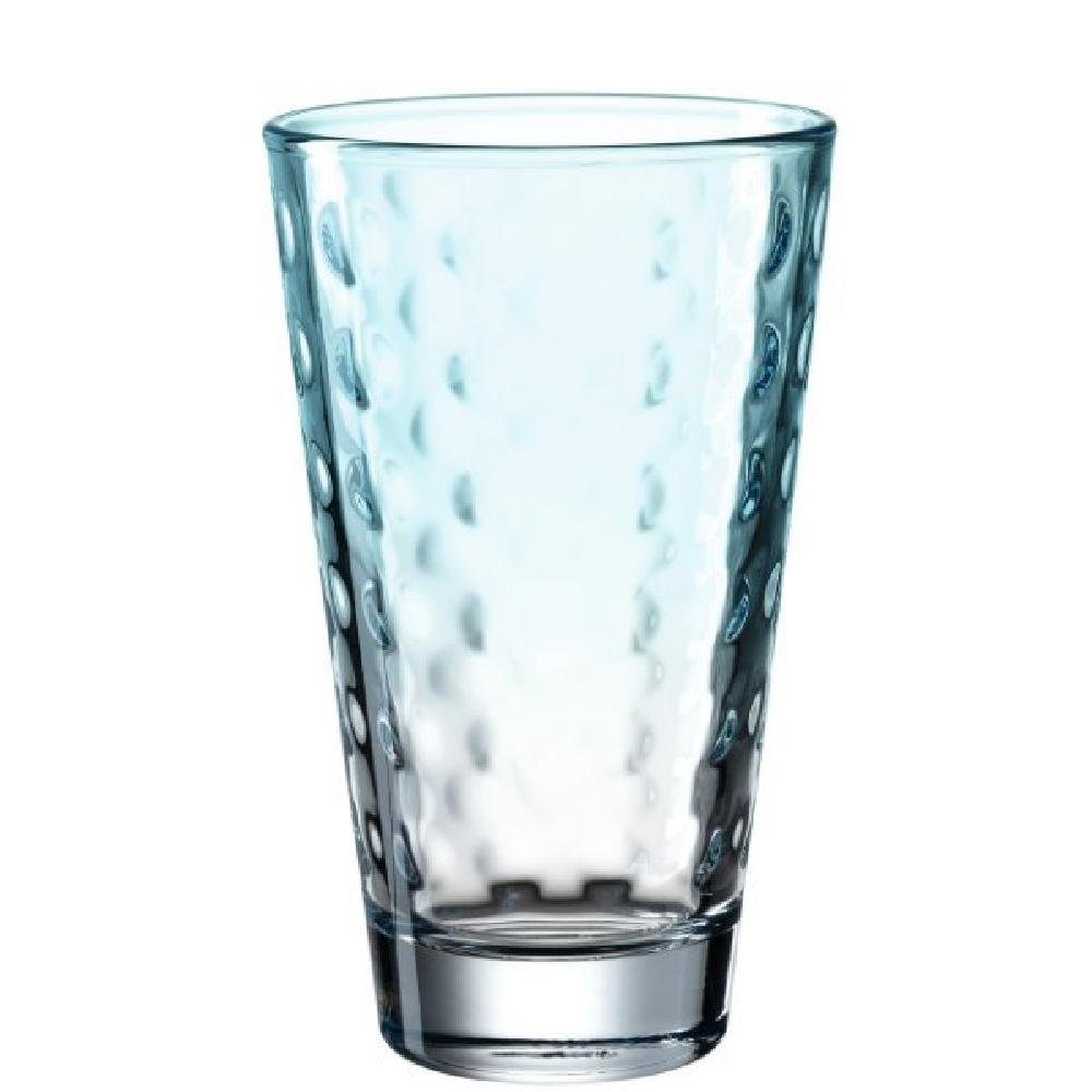 LEONARDO Cocktailglas Leonardo Trinkglas Optic Pastell Mint (Groß)