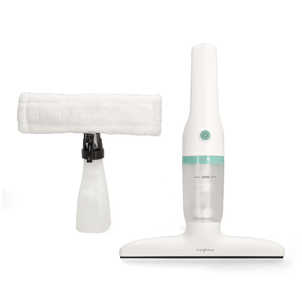 Nedis Akku-Fenstersauger VCWI230WT, (1-St) fenstersauger für haushalt, akkubetrieb, streifenfrei, 45 min laufzeit