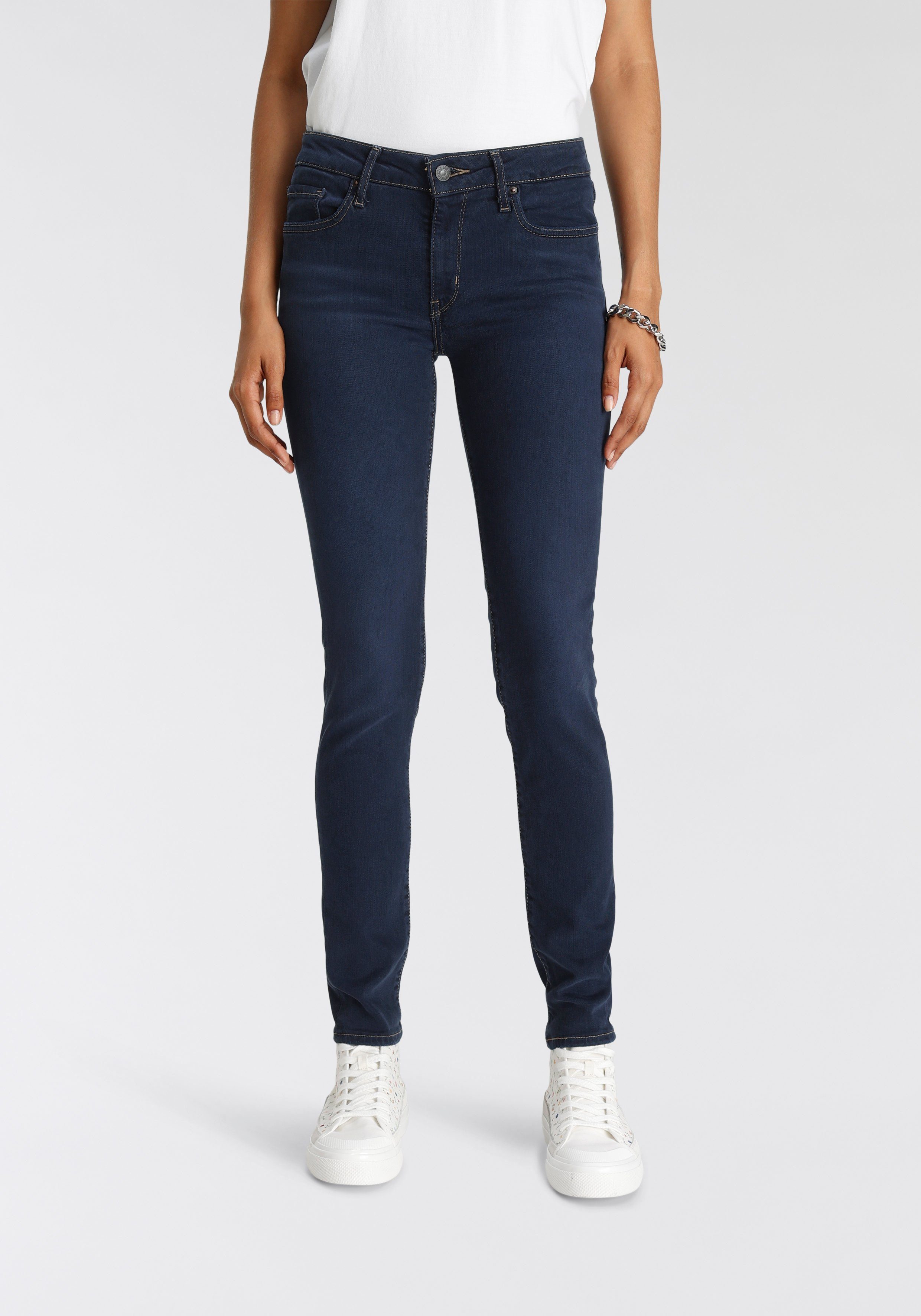 Levi's® Skinny-fit-Jeans 711 Skinny mit etwas niedrigem Bund