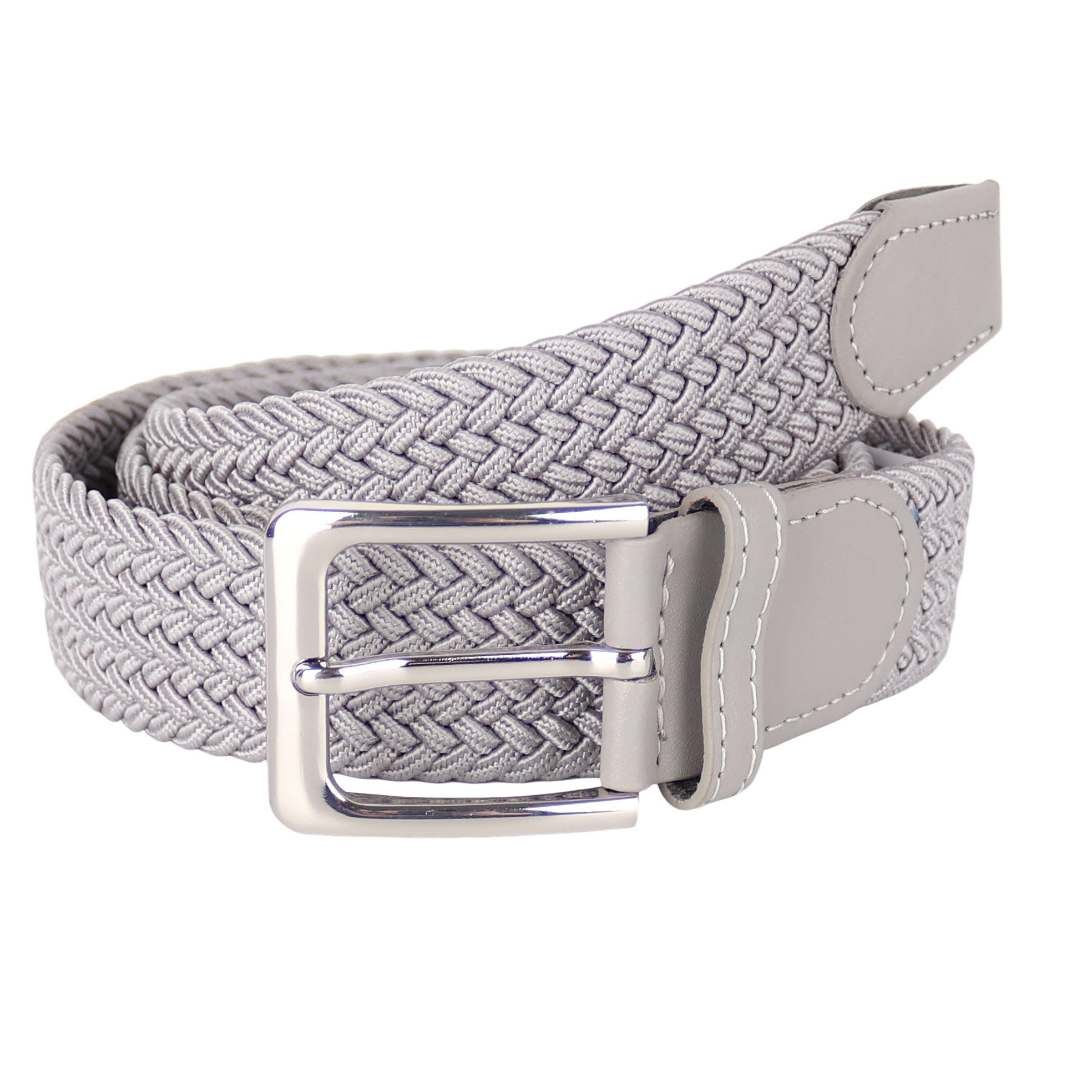 MIRROSI Flechtgürtel Elastischer Stoffgürtel Flechtgürtel für Damen und Herren (3,5CM Breit, Atemungsaktiv, Super Weich) Geflochtener Stretchgürtel Dehnbarer Gürtel UNISEX