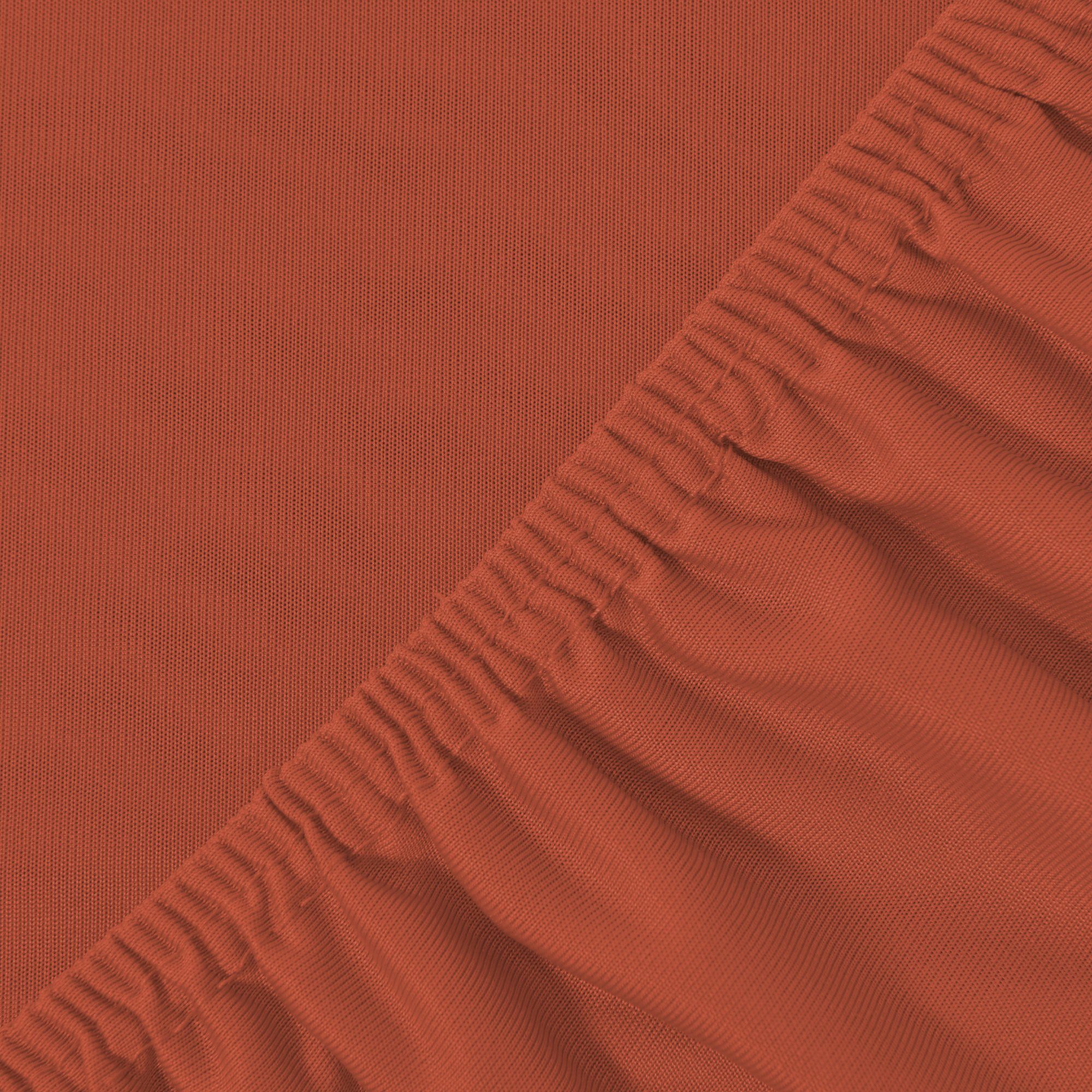 NatureMark Spannbettlaken Jersey Spannbetttuch, 100% Baumwolle, Gummizug: rundum, (2 Stück), Kinder Spannbetttuch, für Baby-/Kinderbett, 70x140 cm, Rost rot