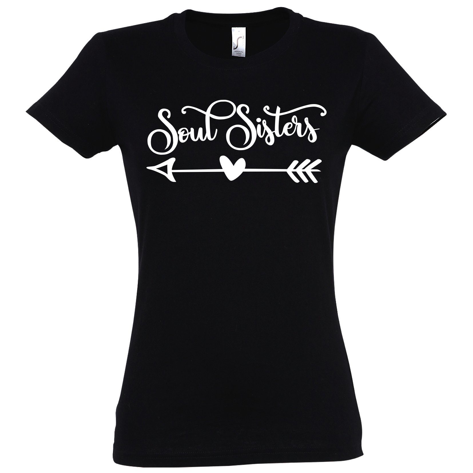 T-Shirt Soulsisters Beste Freunde Damen T-Shirt