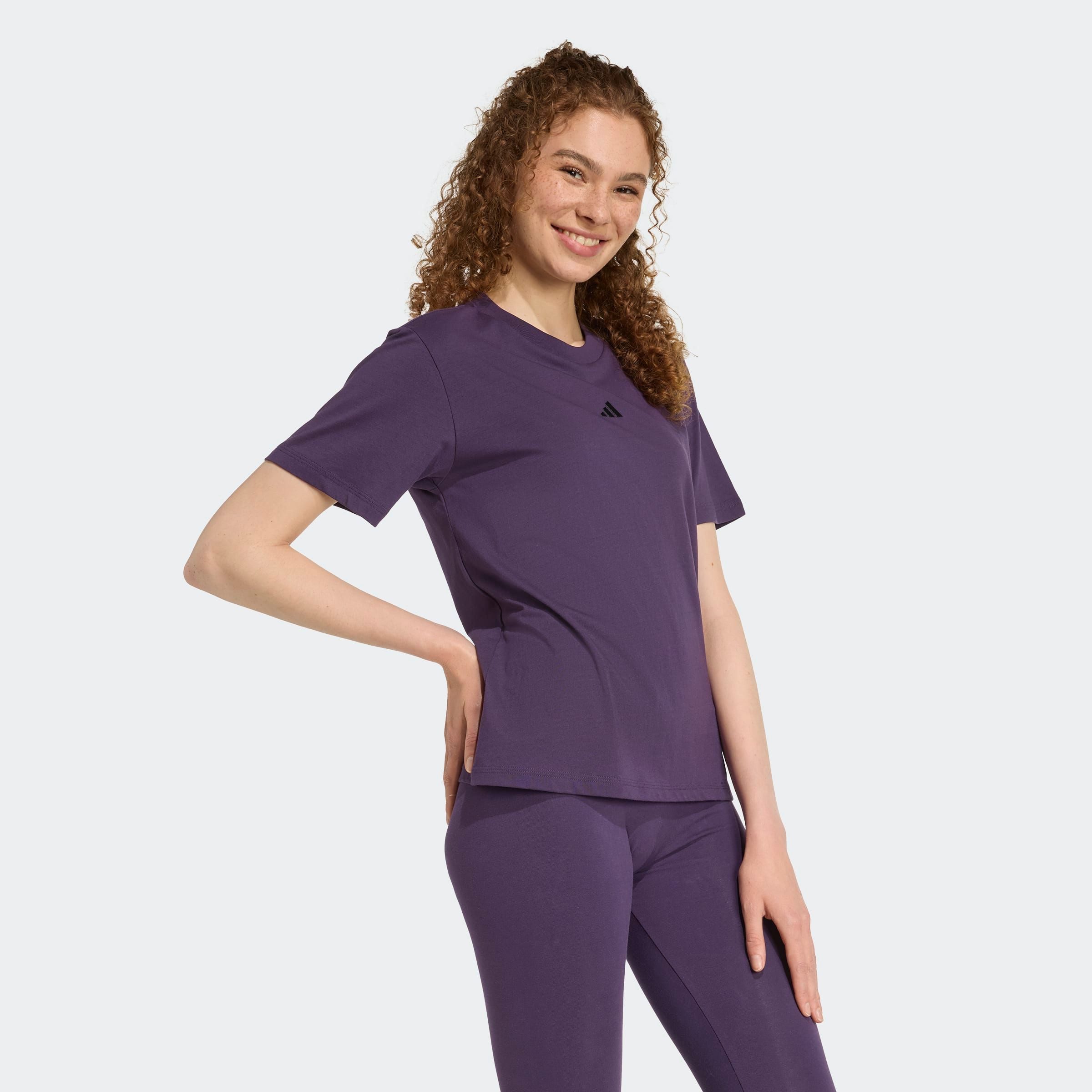 adidas Sportswear T-Shirt W SL SJ T Basic Design, Rundhalsausschnitt, mit k günstig online kaufen