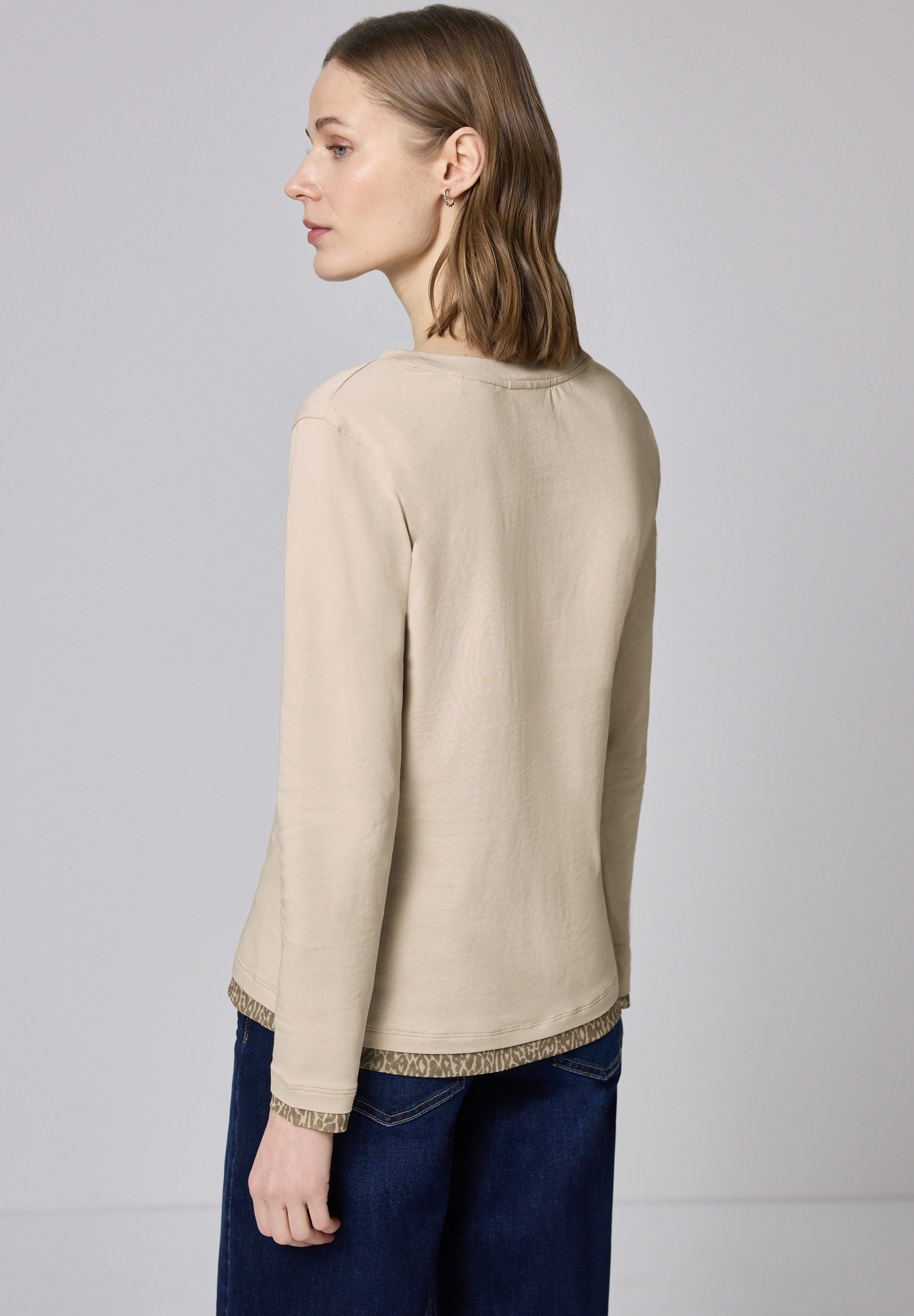 STREET ONE Langarmshirt Jersey günstig online kaufen