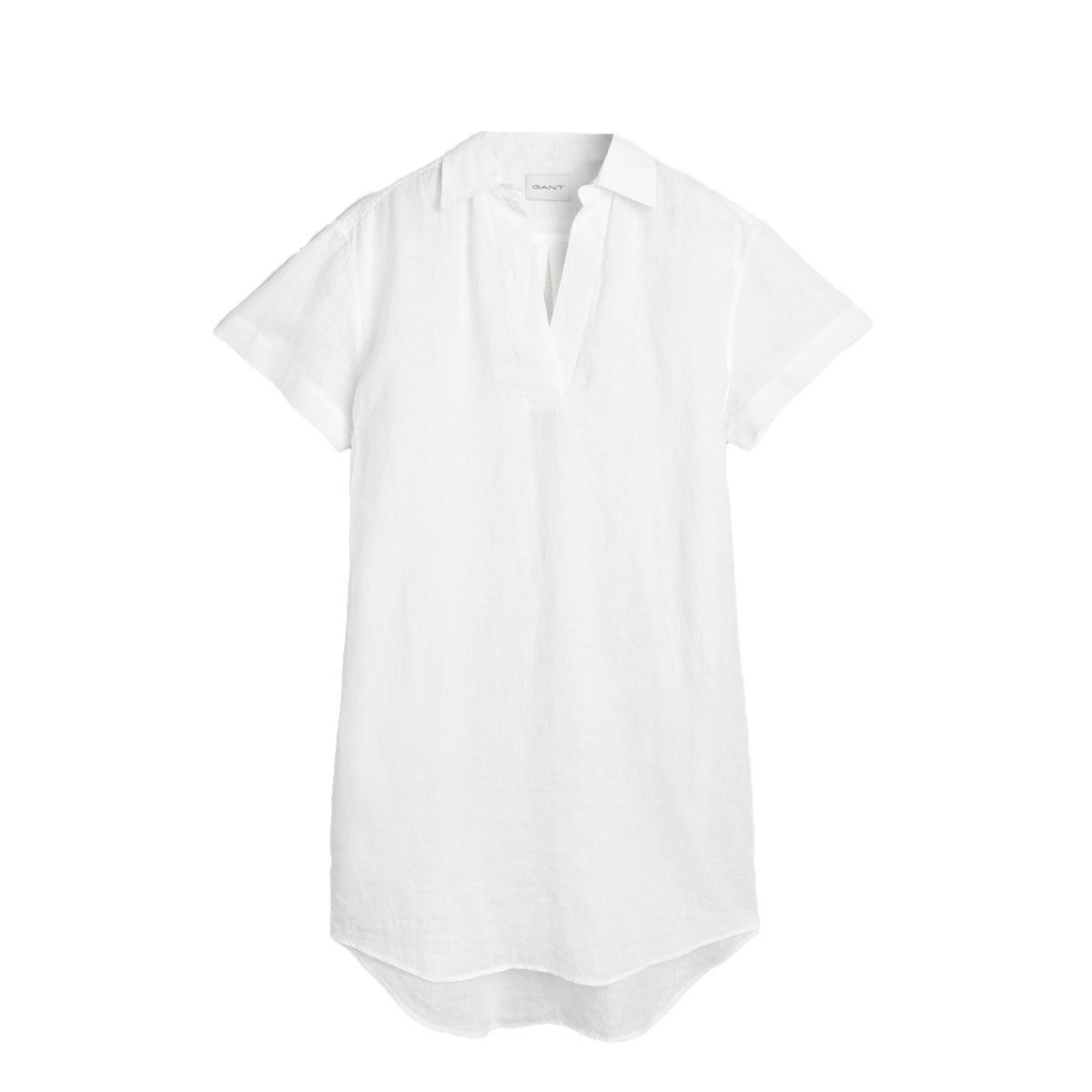 Gant Blusenkleid 4503433 amen Leinen Kaftankleid Relaxed Fit