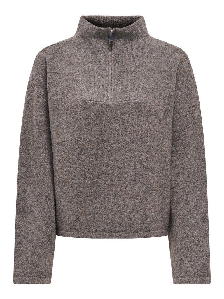 ONLY Strickpullover ONLCLARA LS HALF ZIP KNT