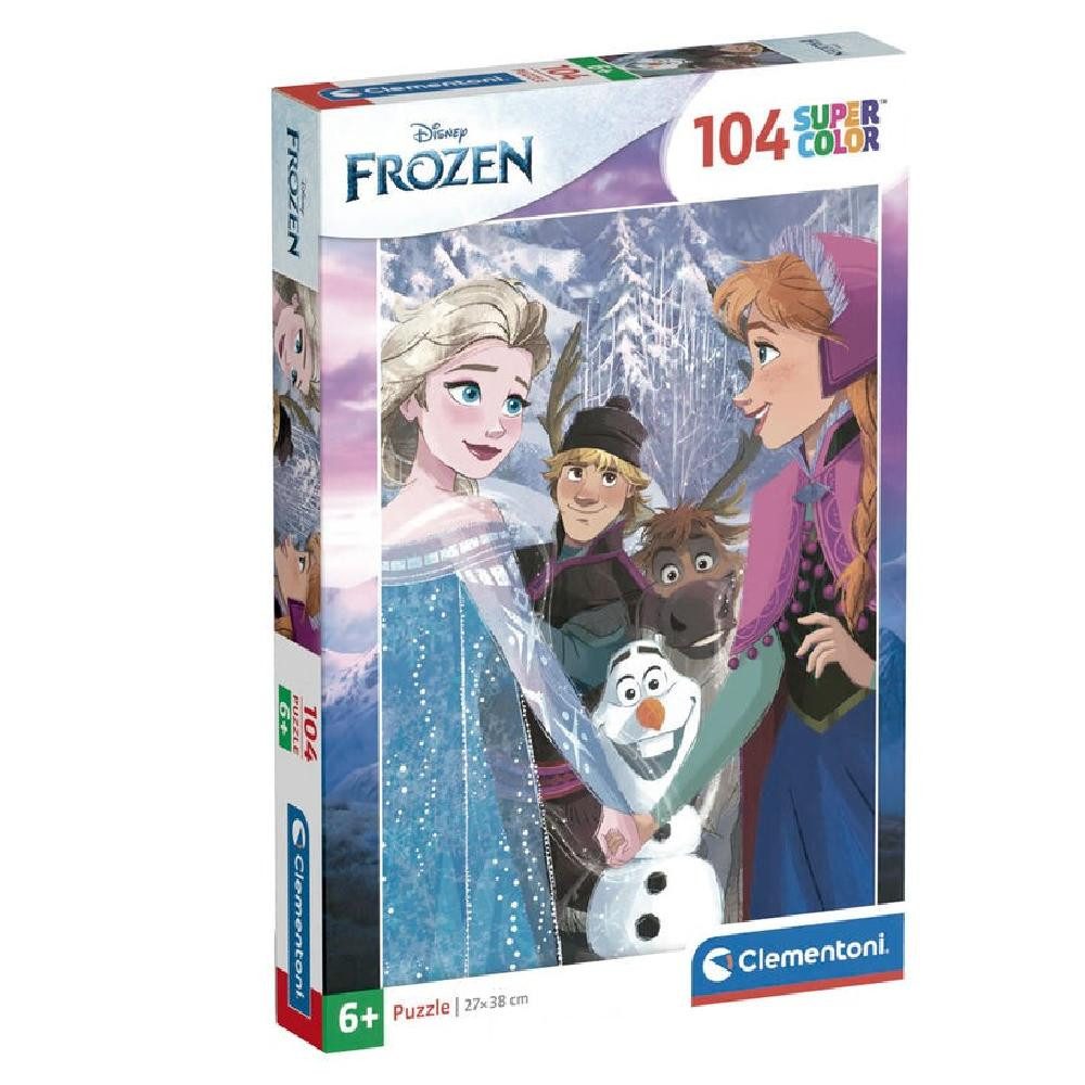 Clementoni® Пазлы Disney Frozen puzzle 104pcs, Пазлыteile