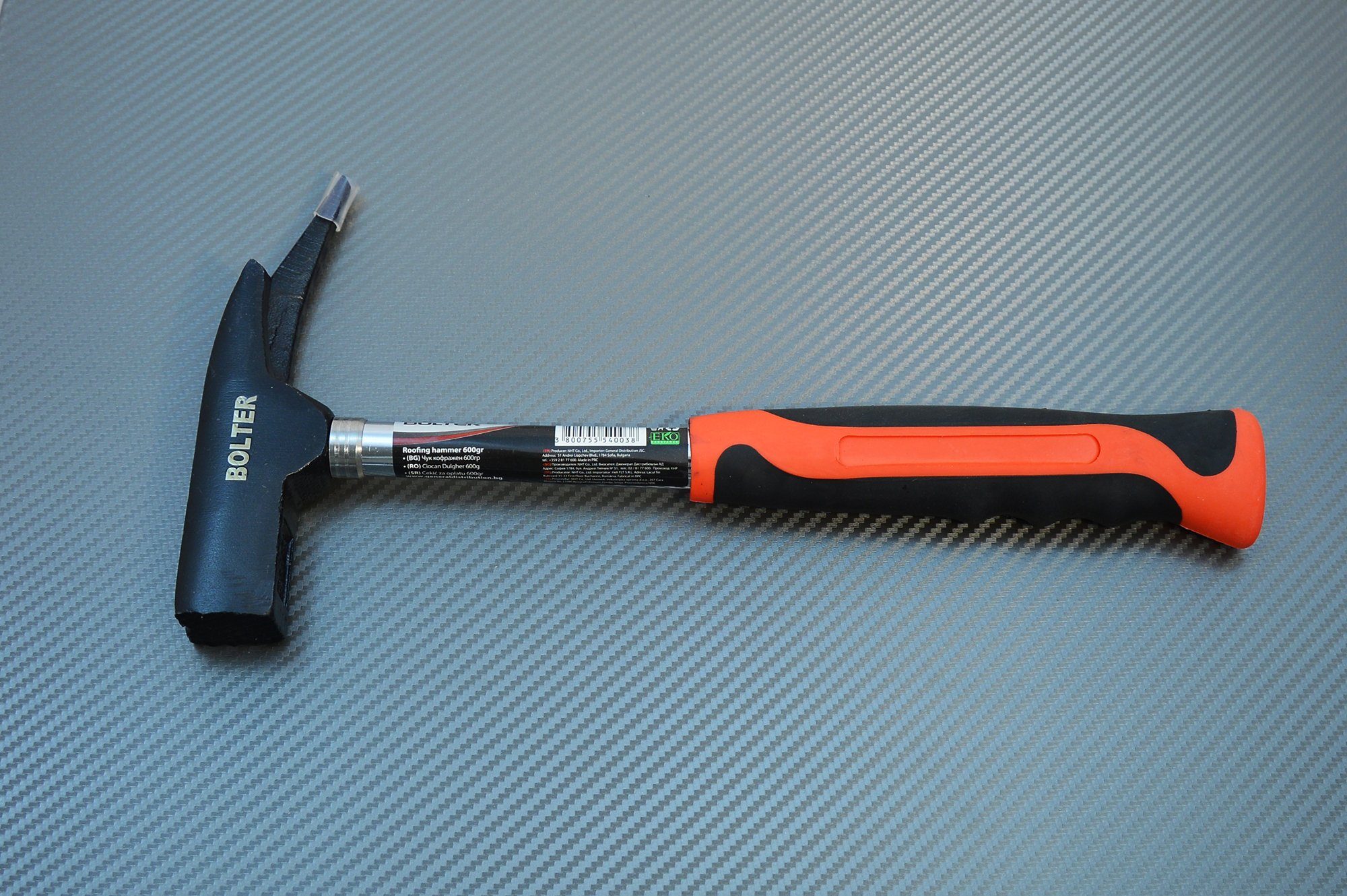 Thumbnail - Bolter Latthammer Profi Latthammer geschmiedet Hammer Lattenhammer mit Magnet Antischock (1-St)
