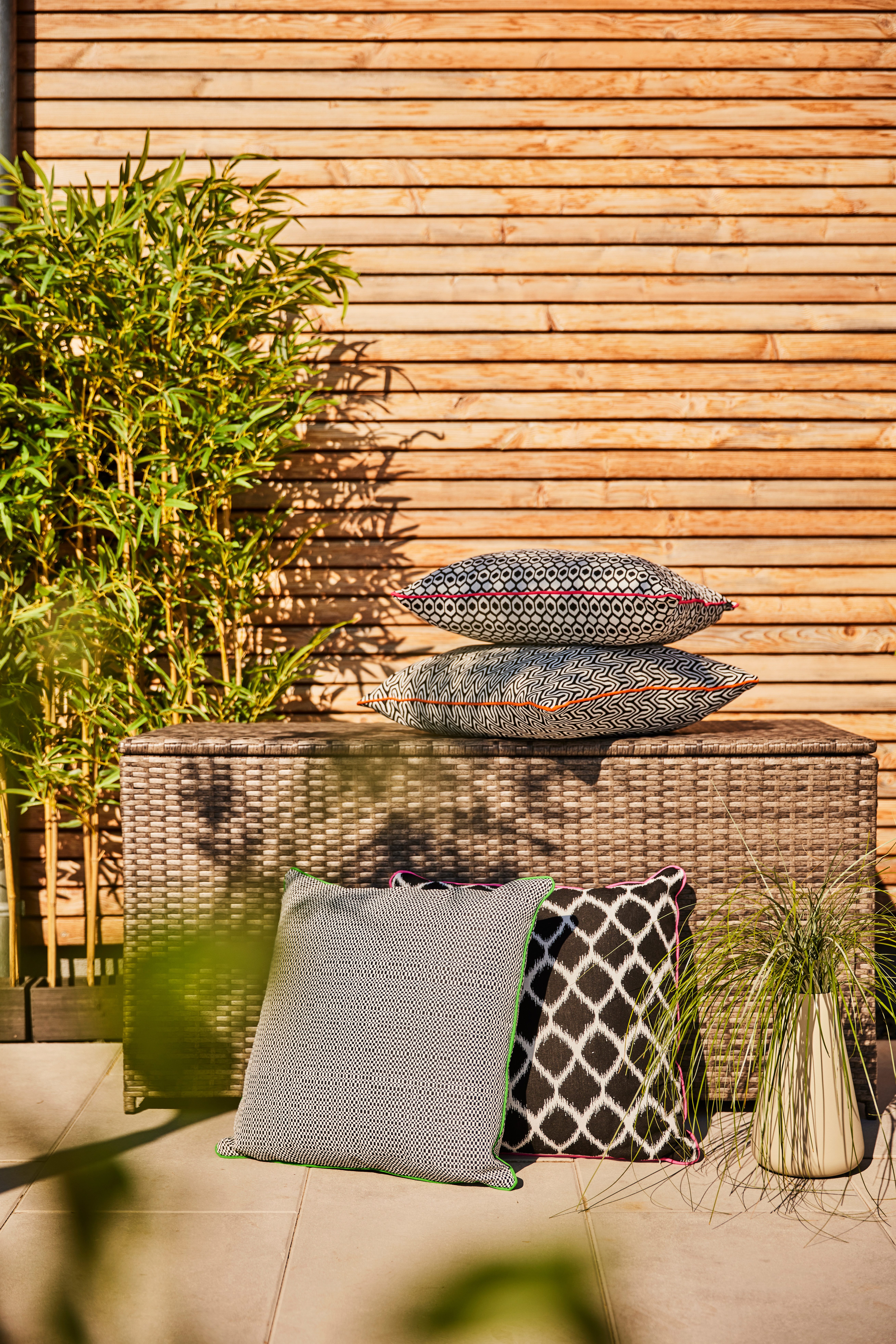 MERXX Auflagenbox, Polyrattan