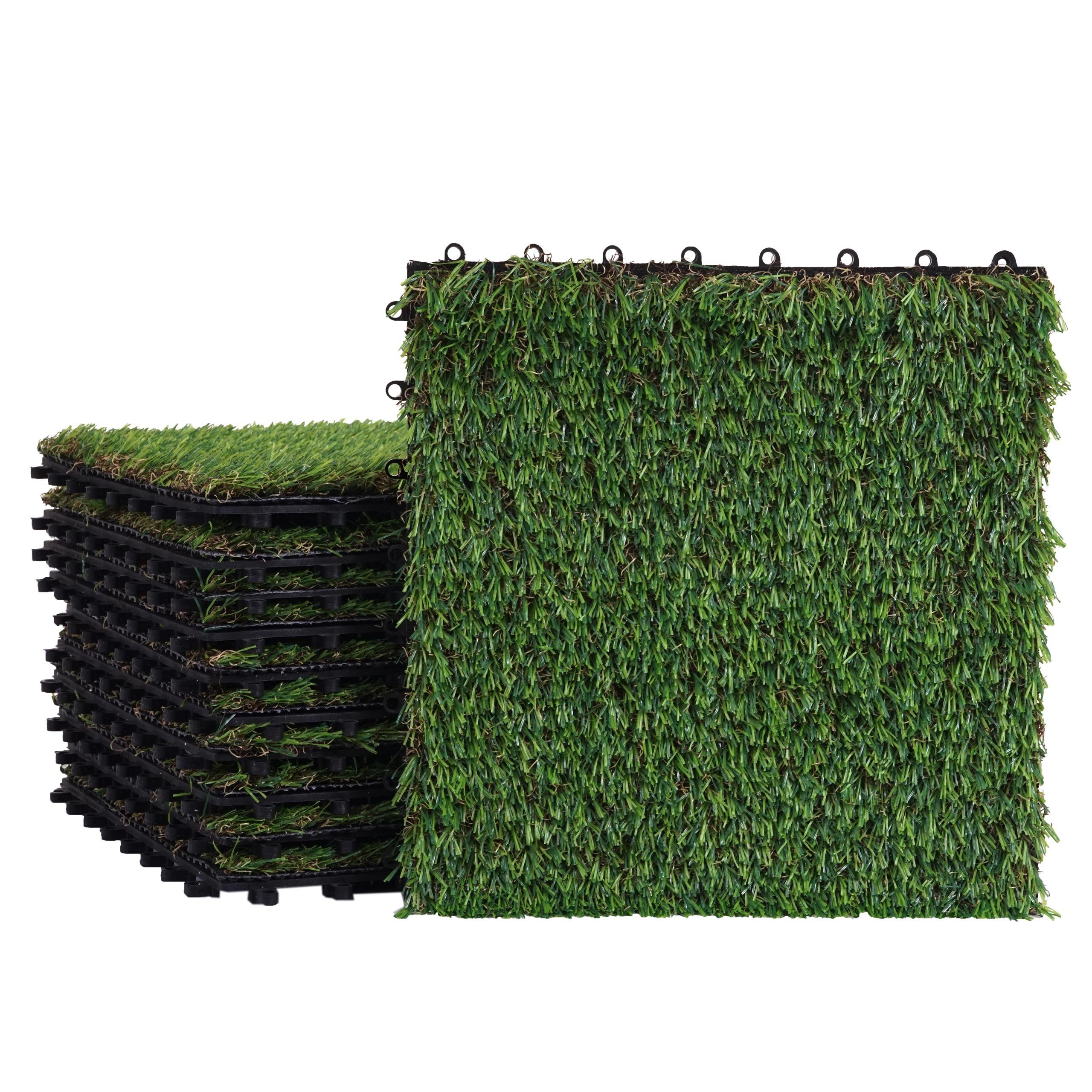 MCW Kunstrasen MCW-E13, Quadratisch, Höhe: 3 mm, BSCI-Sozialstandards geprüft