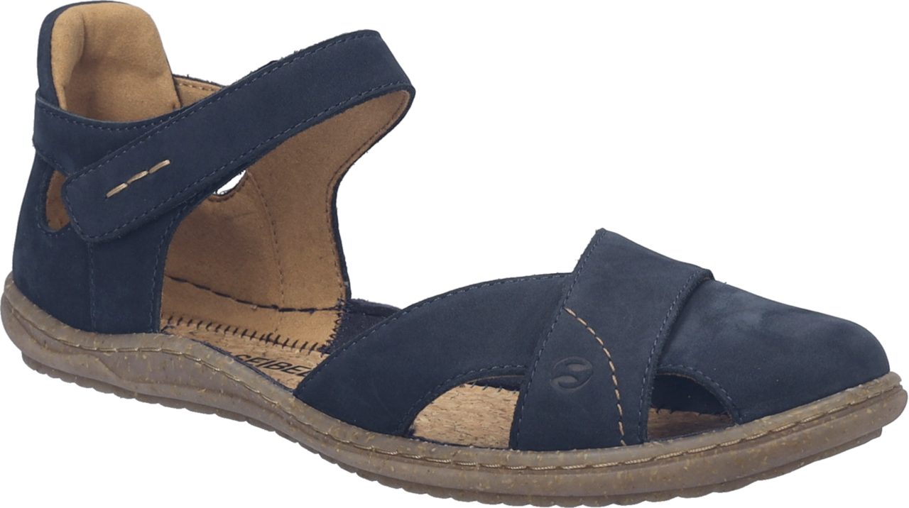 Josef Seibel Caitlyn 05 Sandale Sommerschuh, Halbschuh mit praktischem Klettverschluss, G-Weite