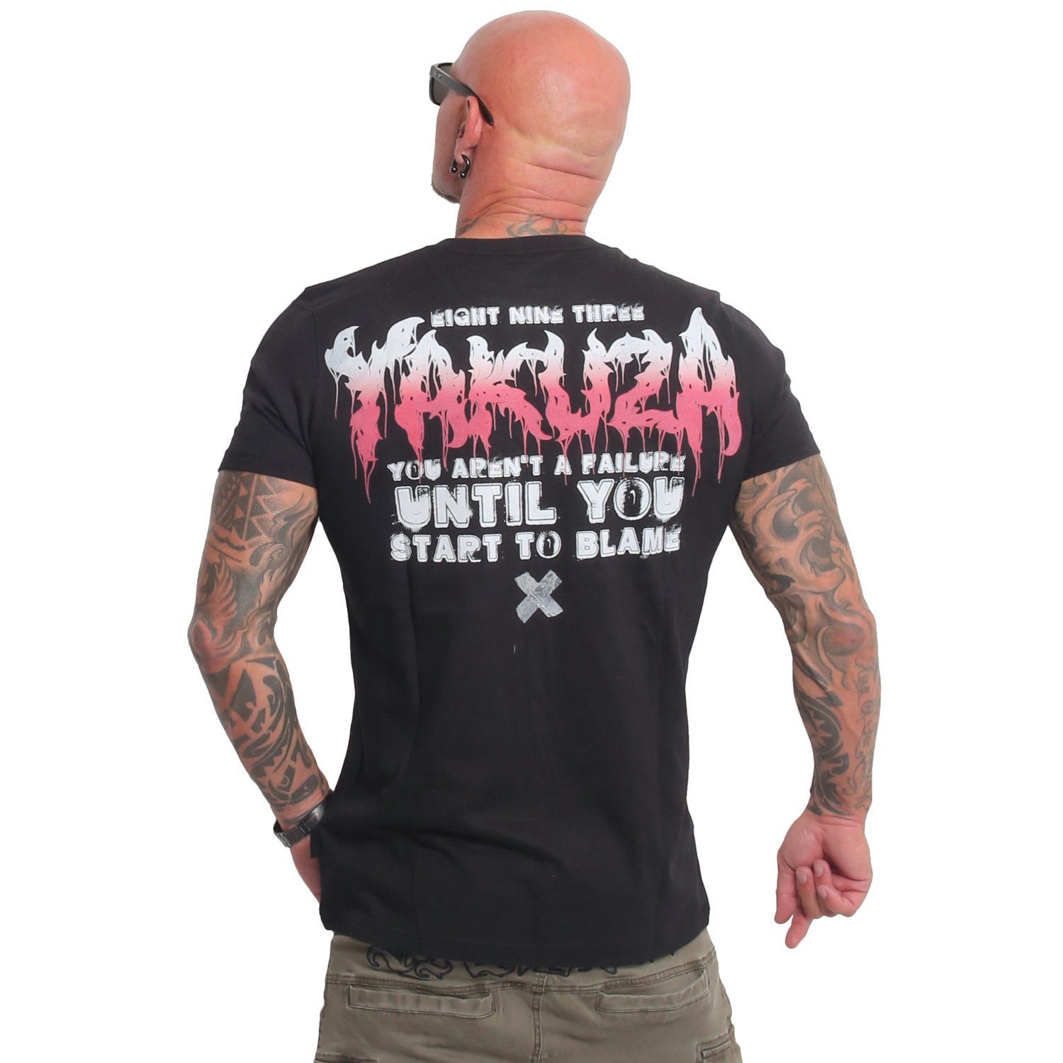 YAKUZA T-Shirt Failure schwarz