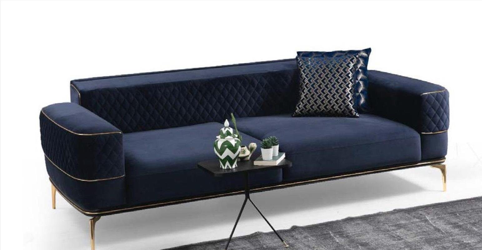 JVmoebel Sofa, Dreisitzer Sofa 3 Sitzer Couches Sofas Luxus Gepolsterte Couch Stoff