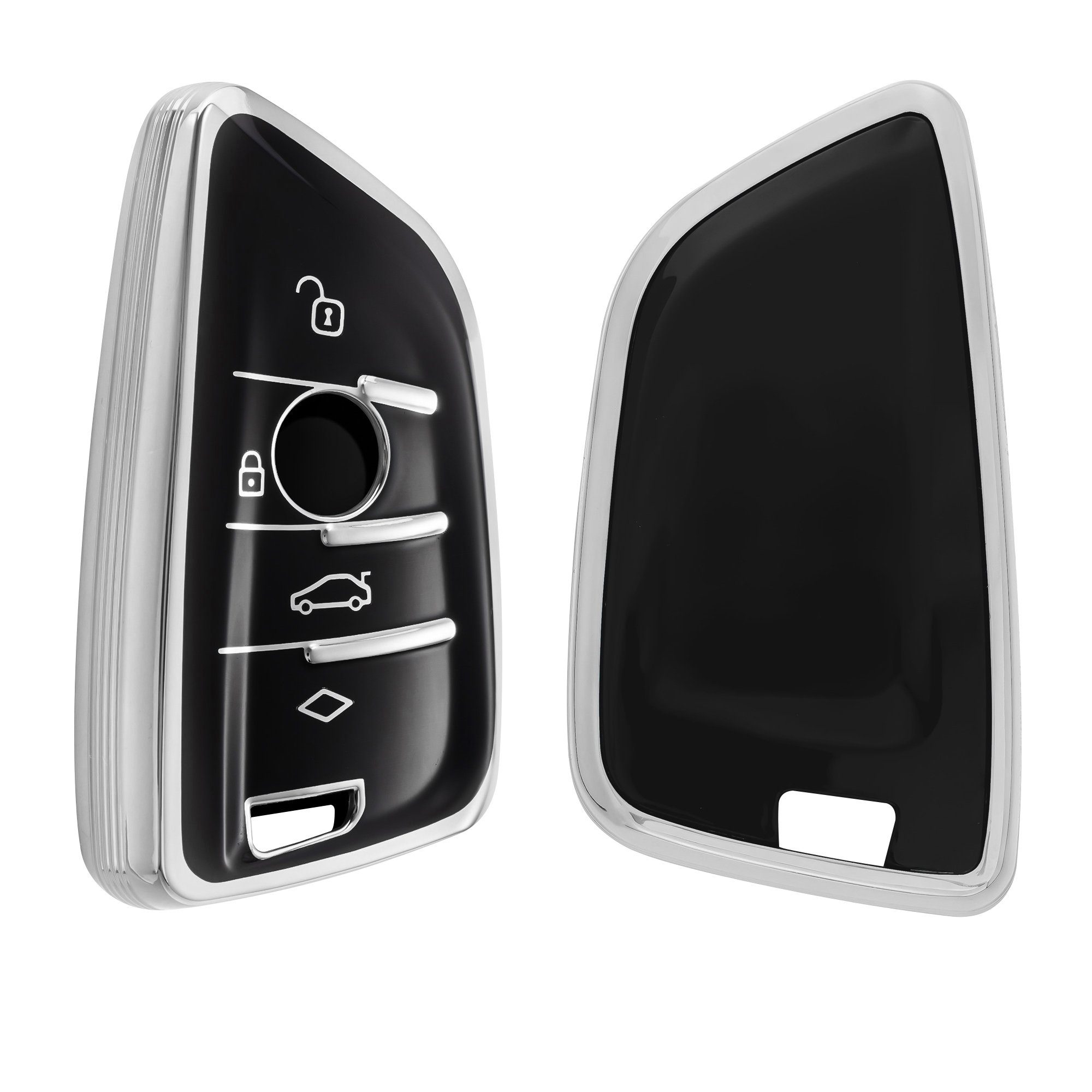 Schlüsselhülle BMW, Hülle für kwmobile Autoschlüssel Silikon Schlüsseltasche Cover