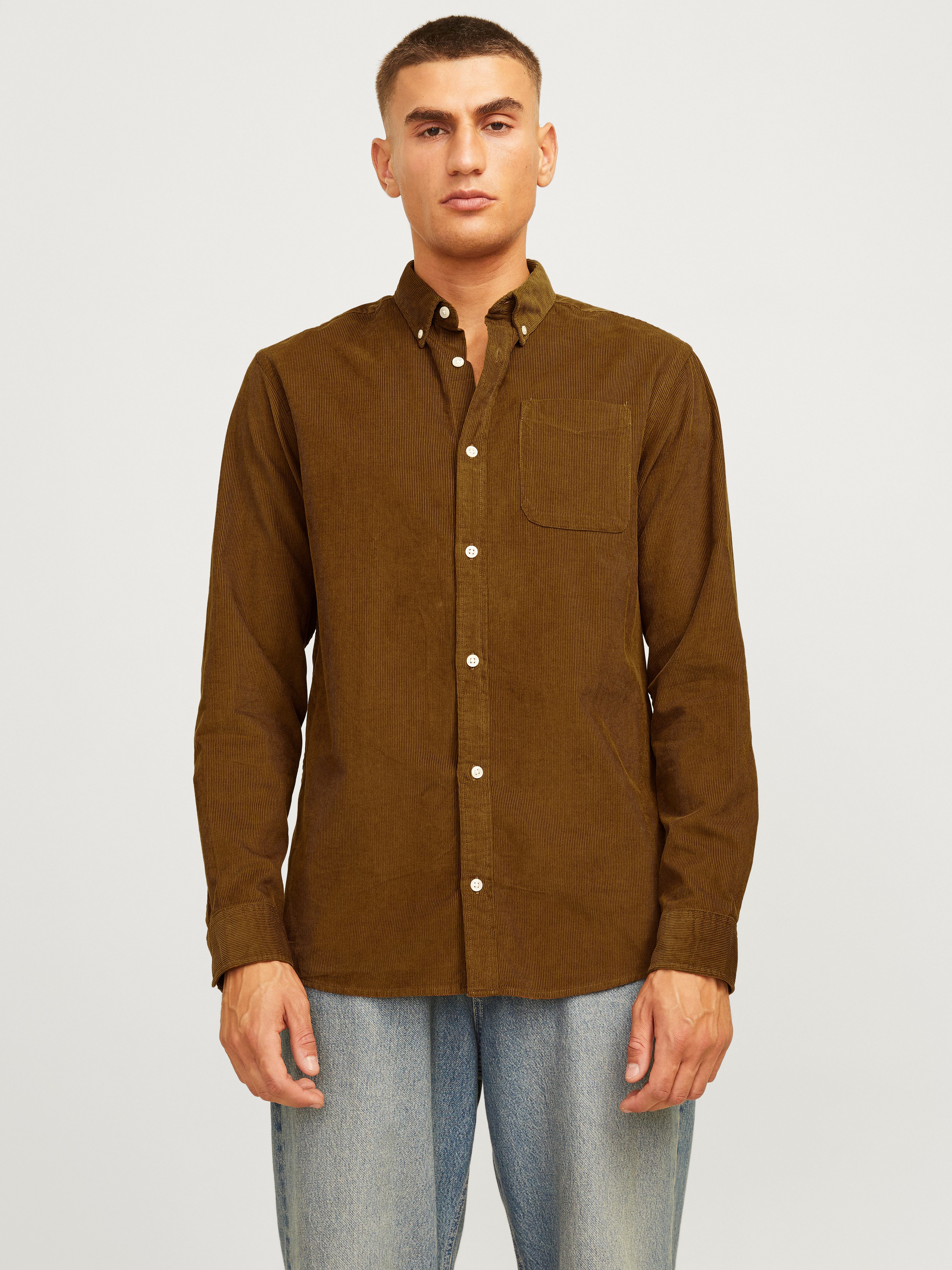 Jack & Jones Langarmhemd JJECLASSIC CORD günstig online kaufen