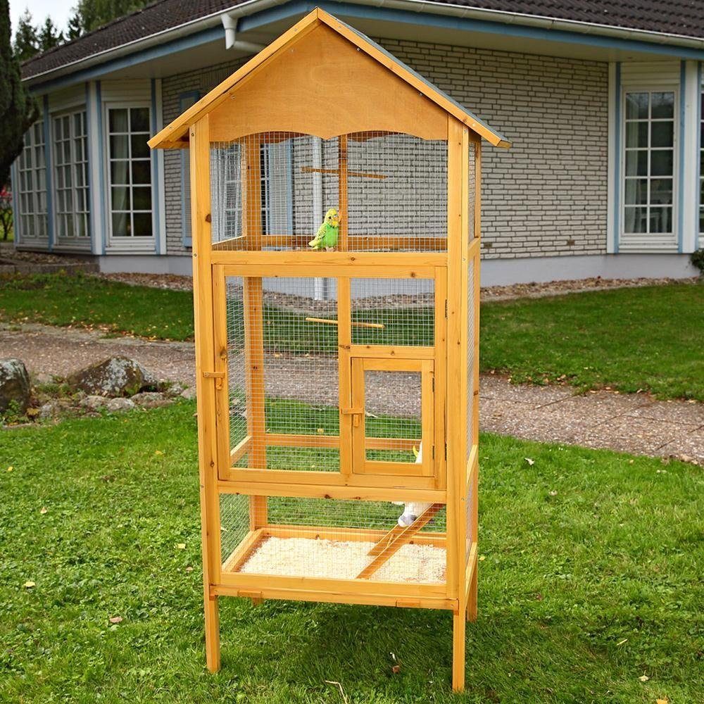 Melko Vogelkäfig Vogelkäfig Vogelvoliere Papageienkäfig Tierkäfig günstig online kaufen