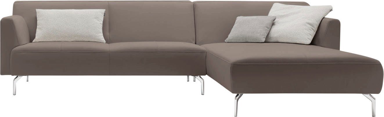 Optik, Breite cm hülsta minimalistischer, in Ecksofa 296 sofa hs.446, schwereloser