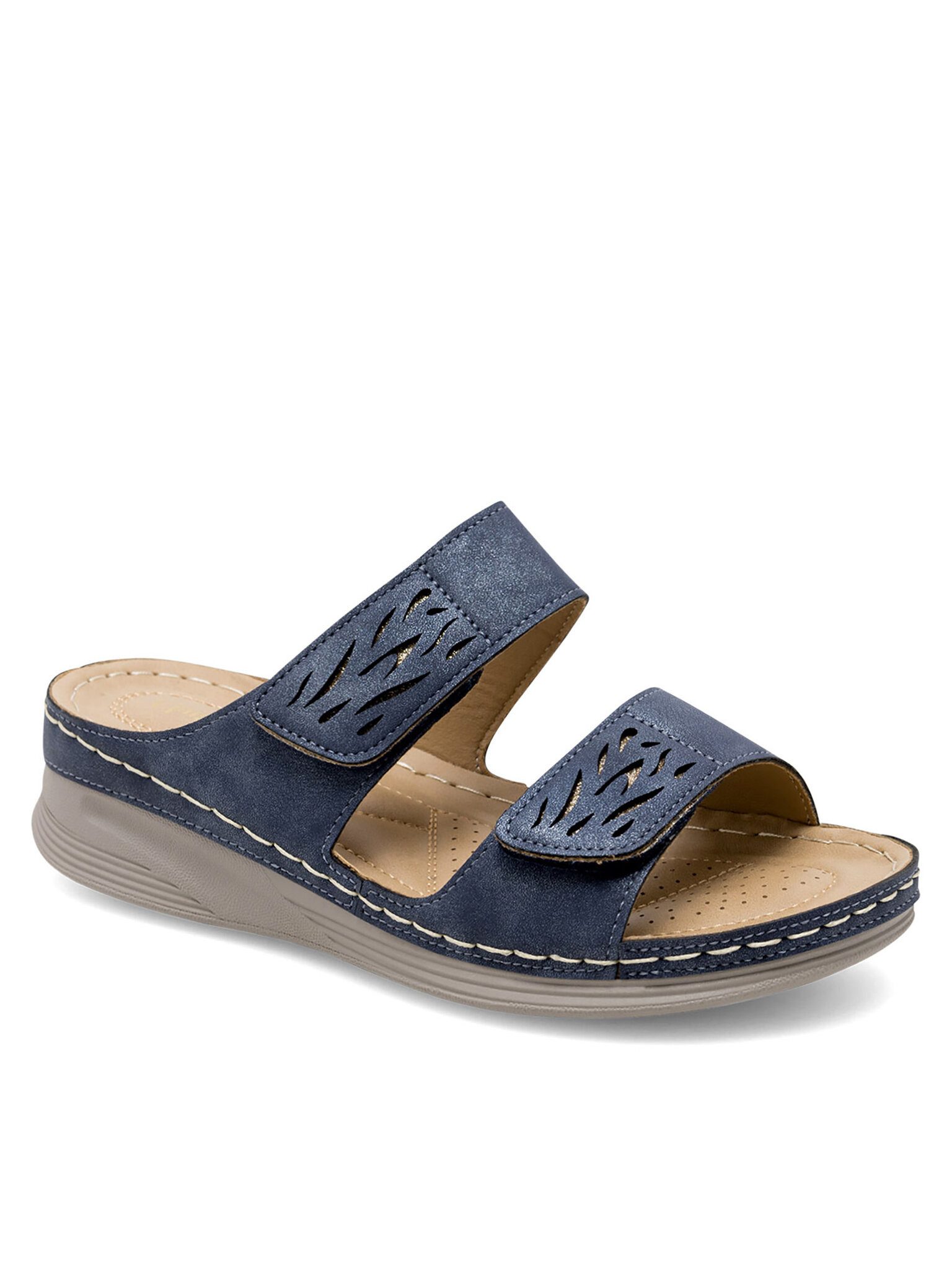 Clara Barson Pantoletten WYL05010-11 Blau Pantolette günstig online kaufen